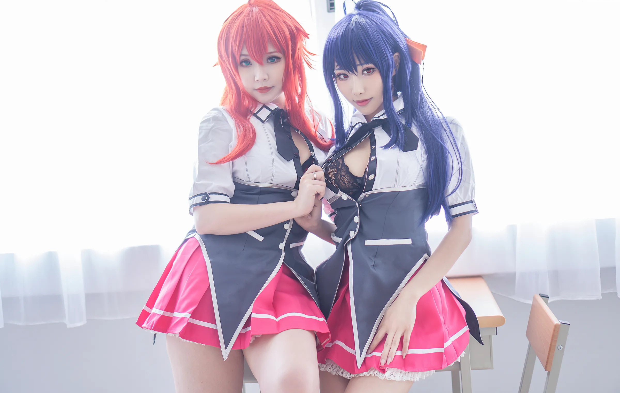 越南Coser美女_Hana Bunny_No.060 &ndash; DXD Duo with Hane 主题写真 [10P]Xiuren秀人写真高清美女套图写真下载-看套图看套图
