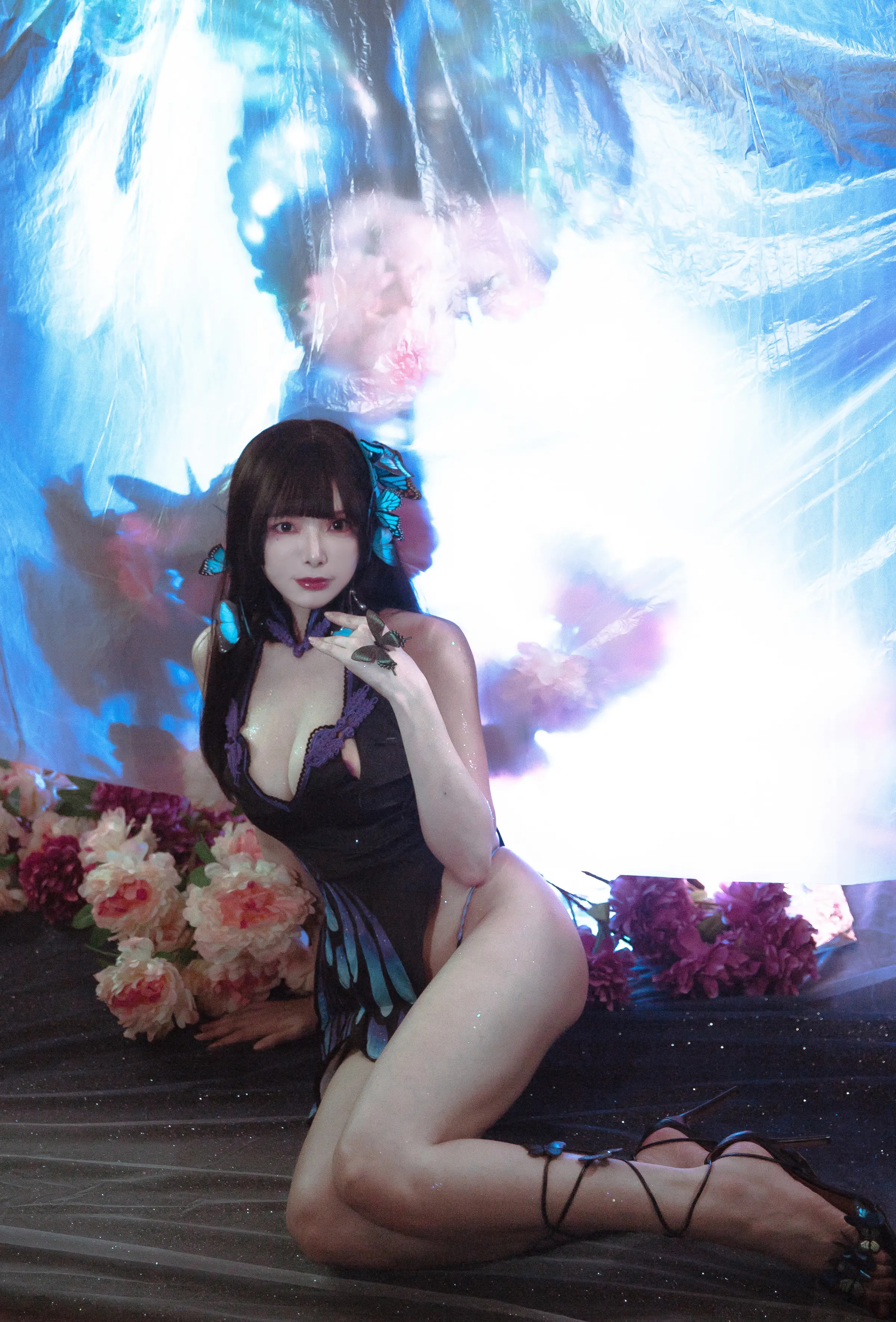 成熟御姐_秋和柯基_No.106 &ndash; 《蝶》 主题写真 [60P]Xiuren秀人写真高清美女套图写真下载-看套图看套图