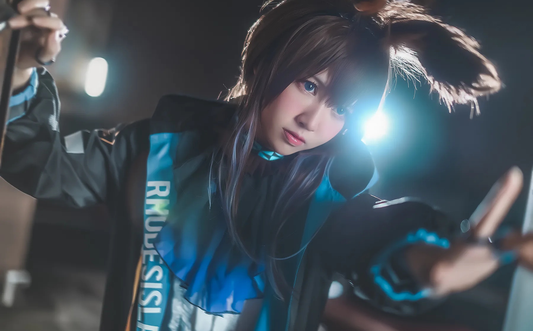 动漫博主_鳗鱼霏儿_No.019 明日方舟 主题写真 [10P]Xiuren秀人写真高清美女套图写真下载-看套图看套图
