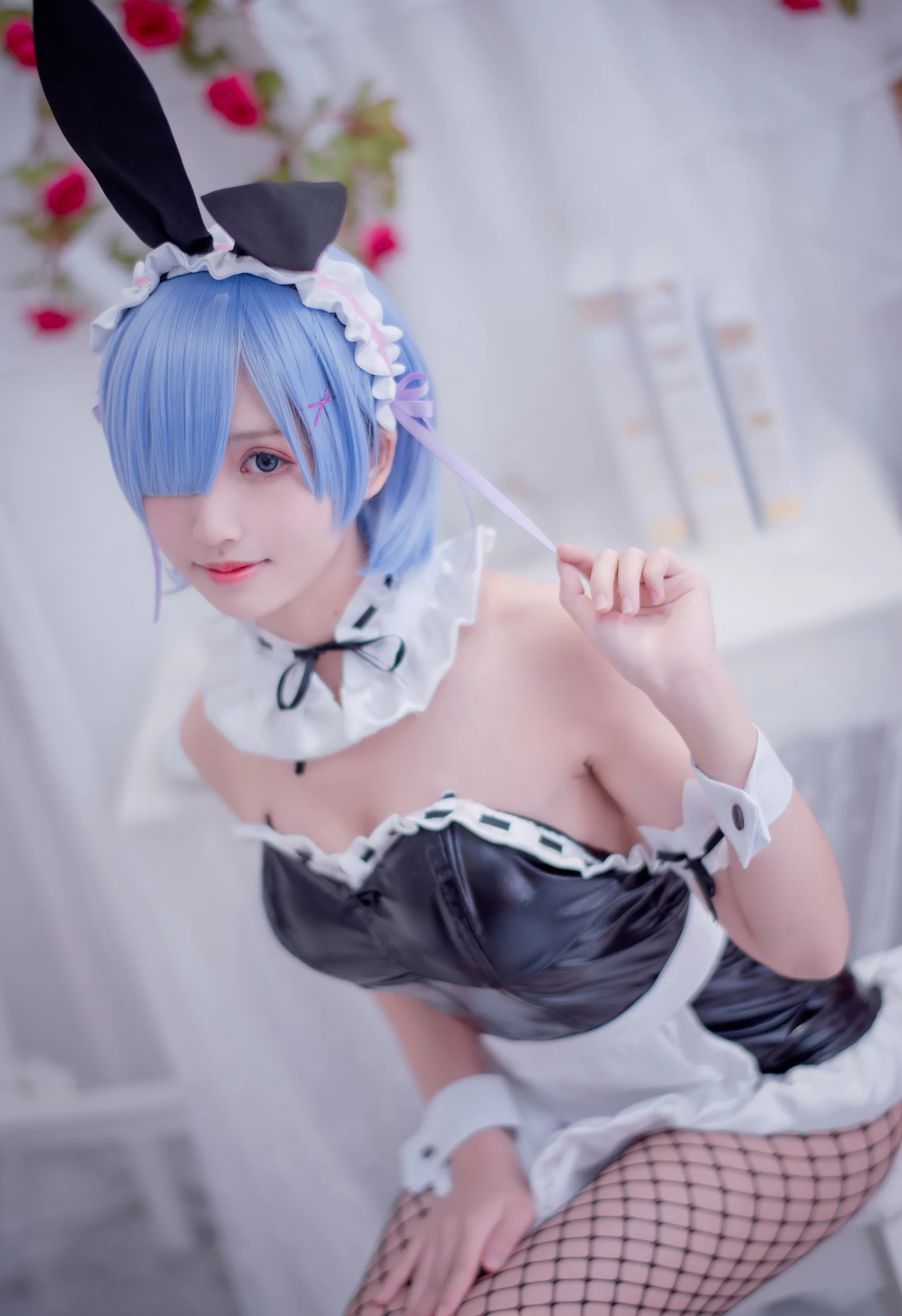 动漫博主_鳗鱼霏儿_No.016 蕾姆 主题写真 [14P]Xiuren秀人写真高清美女套图写真下载-看套图看套图