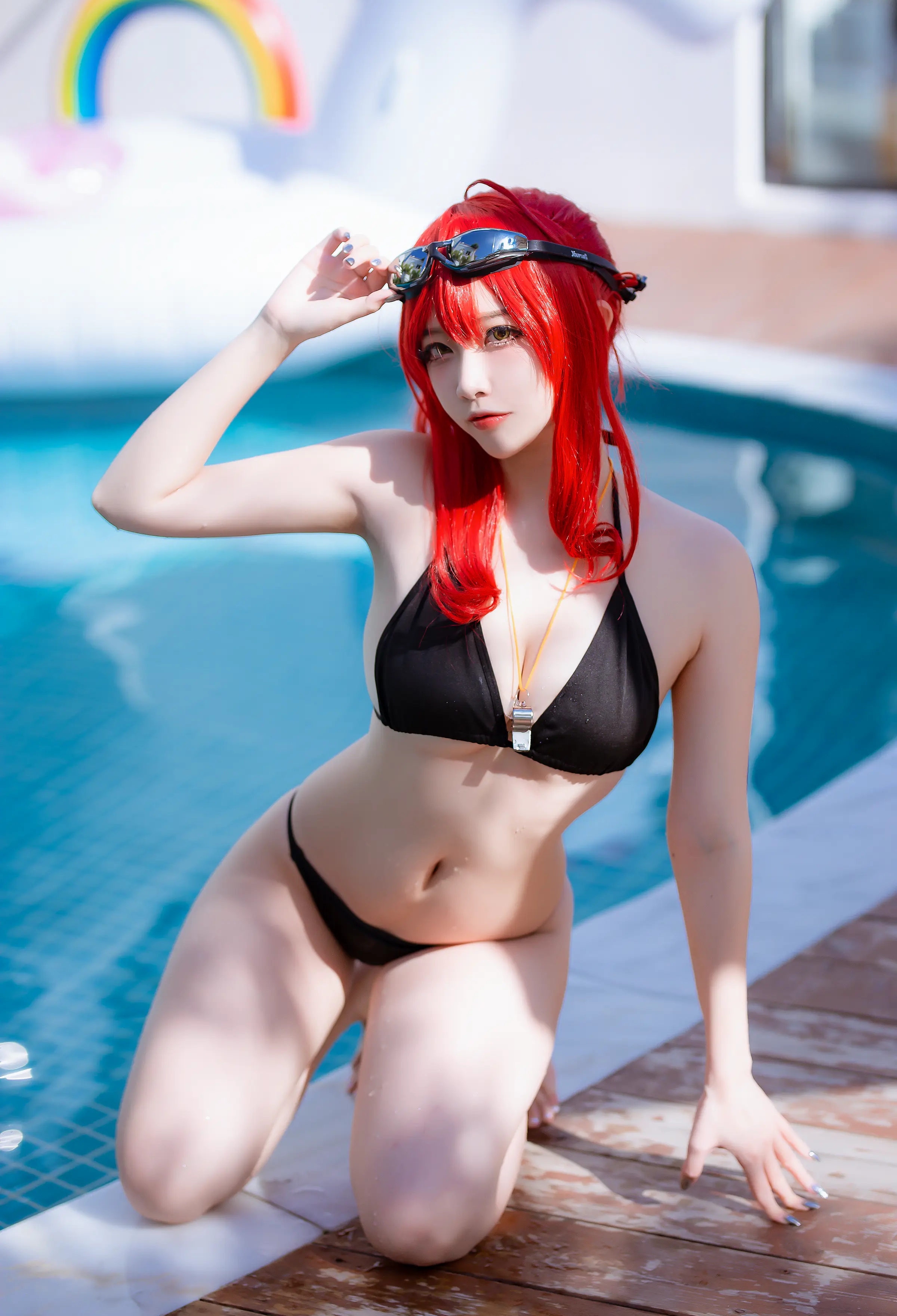 Coser美女_二佐nisa_No.121 &ndash; 碧蓝航线 扎拉泳装 主题写真 [13P]Xiuren秀人写真高清美女套图写真下载-看套图看套图