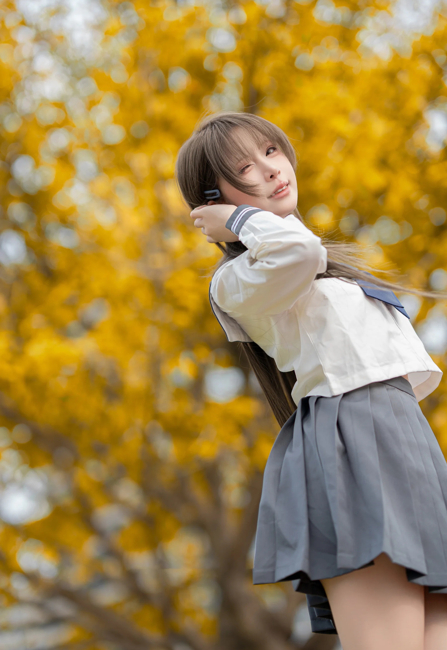 动漫博主_纸悦Etsu_ko_No.041 &ndash; 真爱JK 主题写真 [35P]Xiuren秀人写真高清美女套图写真下载-看套图看套图