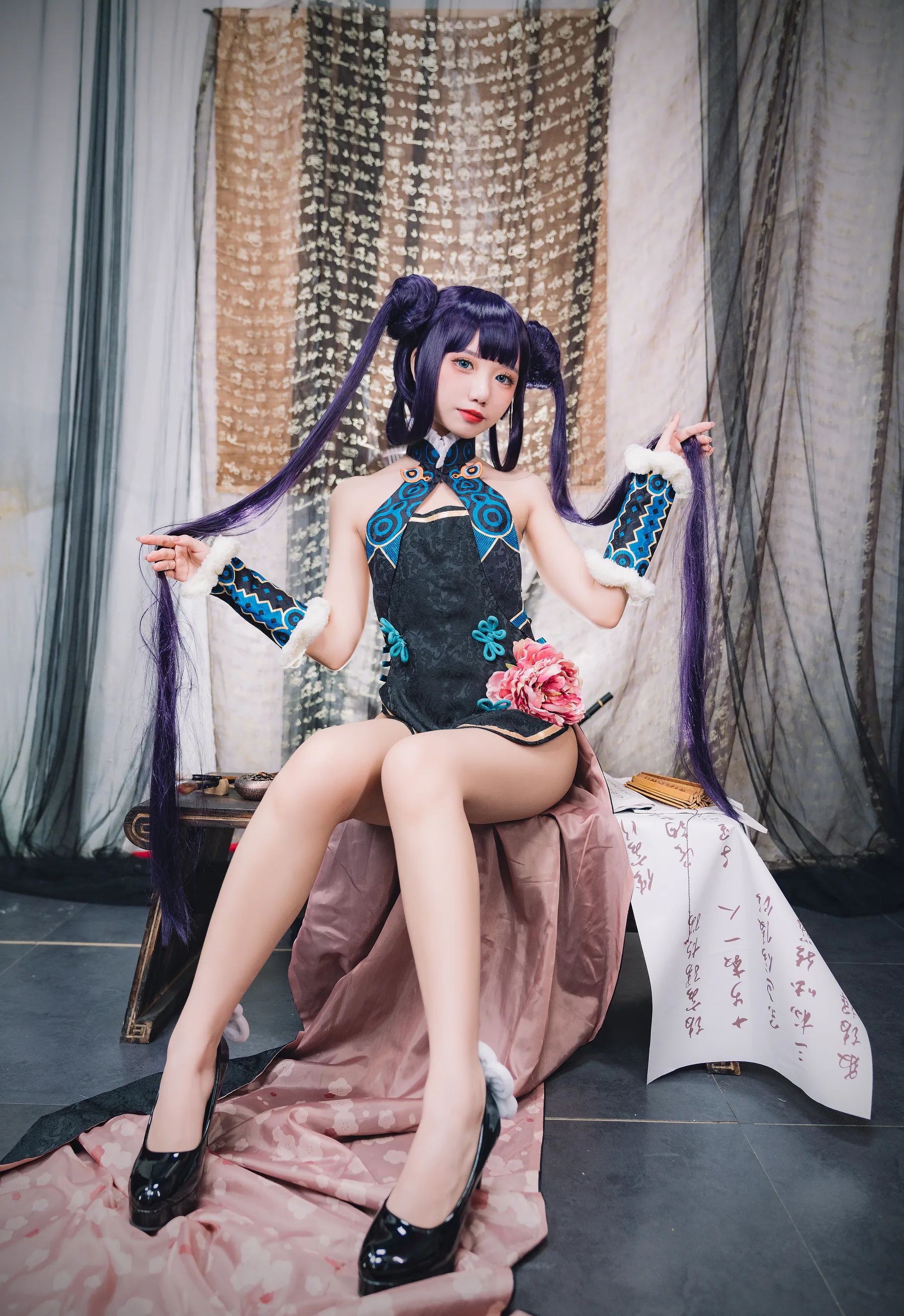 Coser美女_果咩酱w_No.009 &ndash; 杨贵妃 主题写真 [30P]Xiuren秀人写真高清美女套图写真下载-看套图看套图