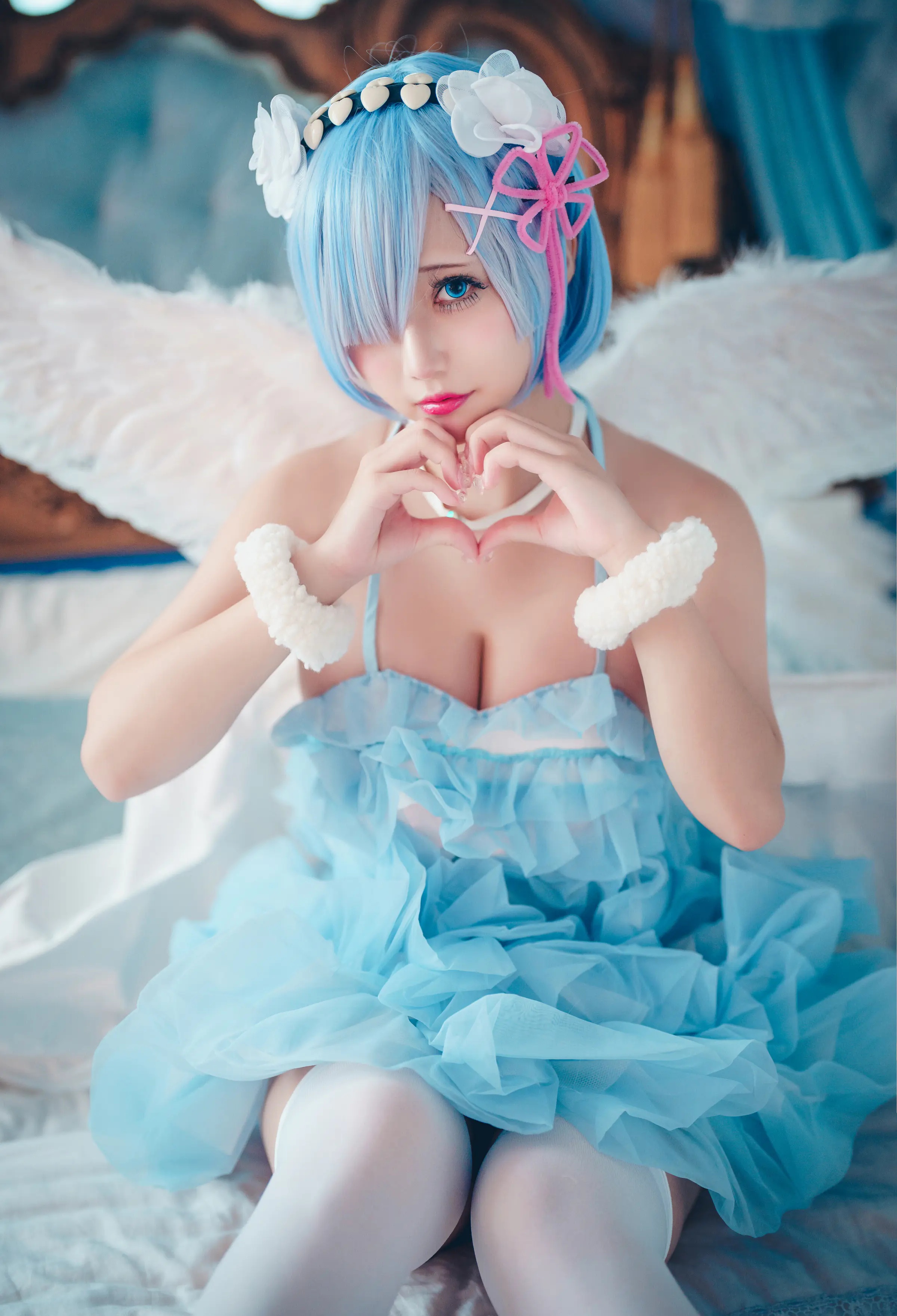 台湾Coser美女_沖田凜花Rinka_No.062 &ndash; Rem [15P]Xiuren秀人写真高清美女套图写真下载-看套图看套图