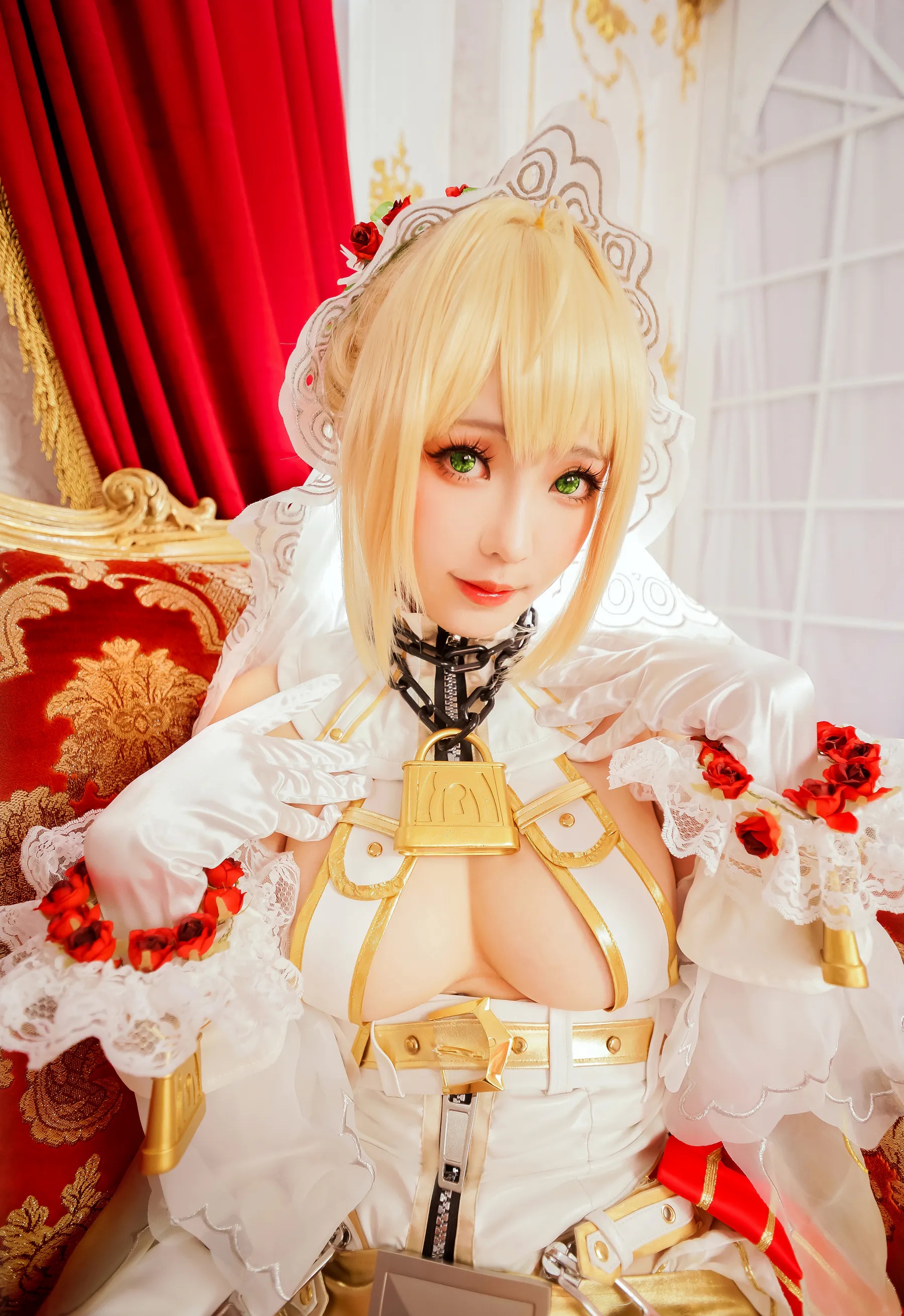 Coser妹子_ElyEE子_No.063 尼禄-婚纱 主题写真 [12P]Xiuren秀人写真高清美女套图写真下载-看套图看套图