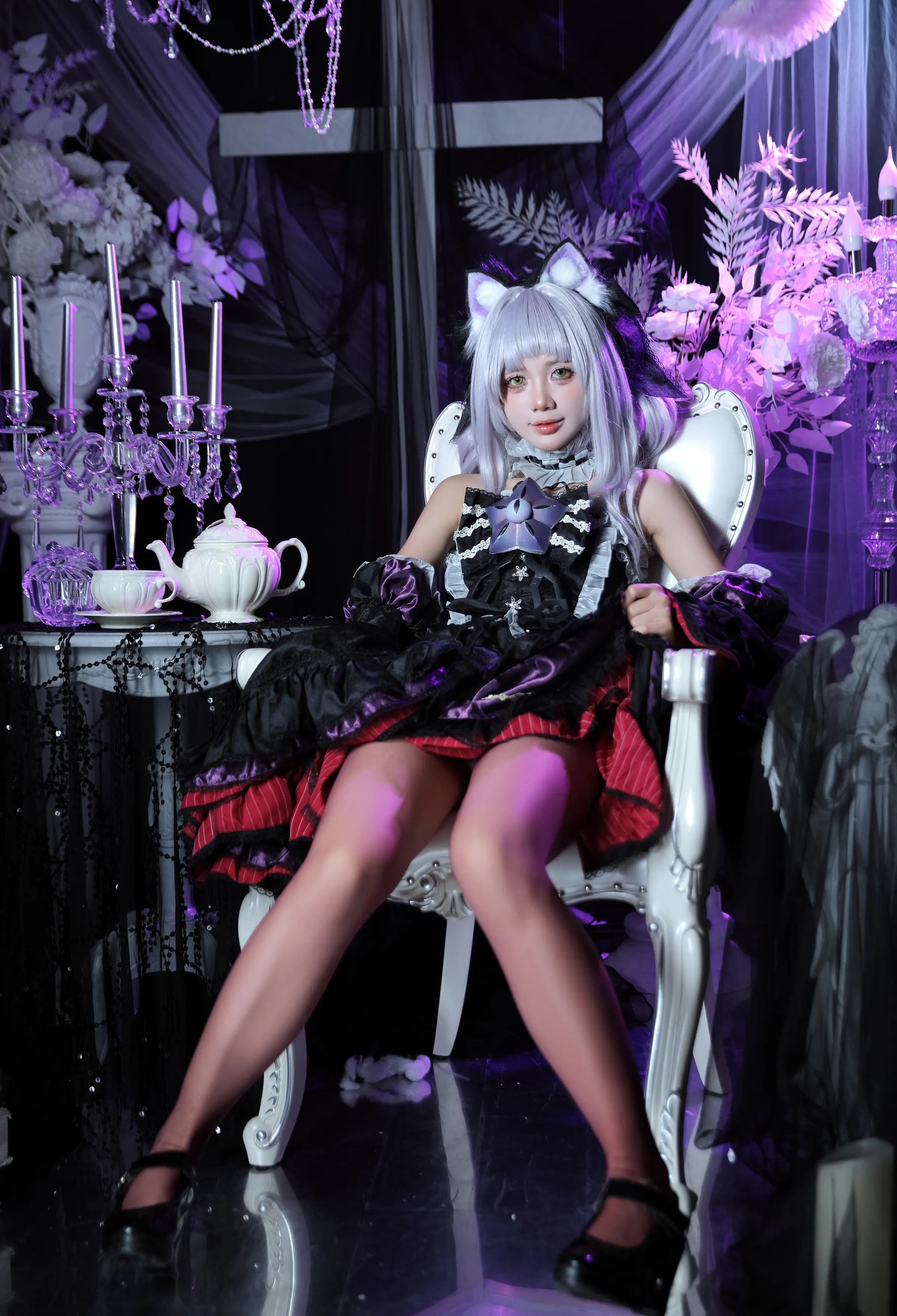 越南Coser美女_PoppaChan_No.121 &ndash; Murasaki Shion Dress [88P]Xiuren秀人写真高清美女套图写真下载-看套图看套图