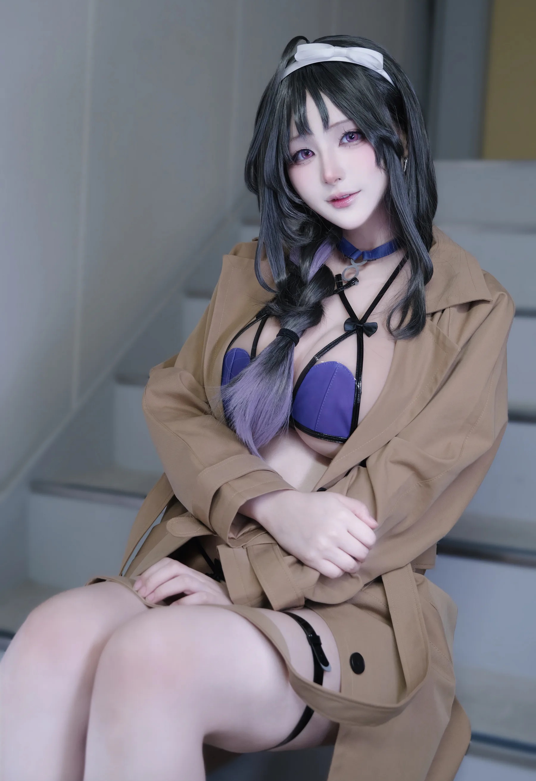 颜值博主_幼愛Youmeko_No.028 &ndash; 碧藍航線 定安 [23P]Xiuren秀人写真高清美女套图写真下载-看套图看套图