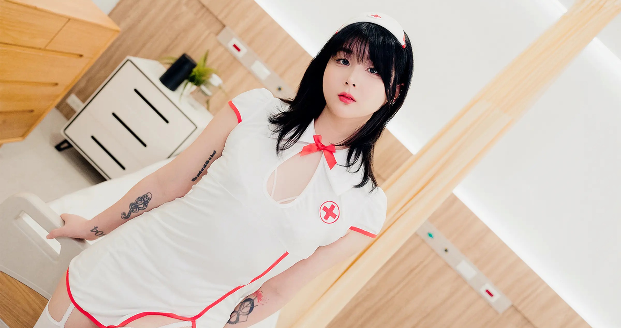 图片[5]-韩国美女_Jang Joo_No.049 &ndash; Sexy nurse [45P]-Coser网络美女论坛-免费套图-看套图