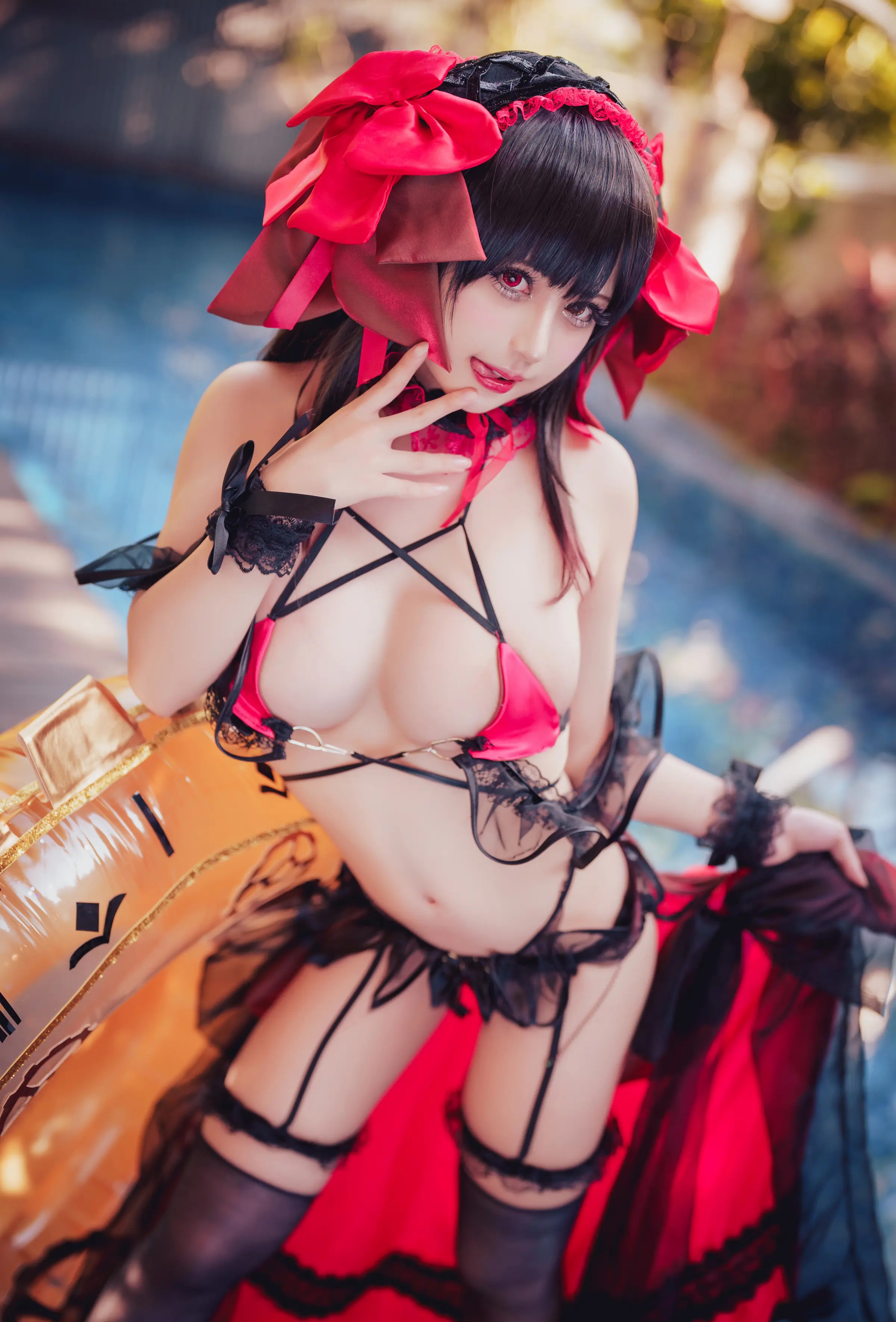台湾Coser美女_沖田凜花Rinka_No.041 &ndash; 时崎狂三 Kurumi Tokisaki [29P]Xiuren秀人写真高清美女套图写真下载-看套图看套图