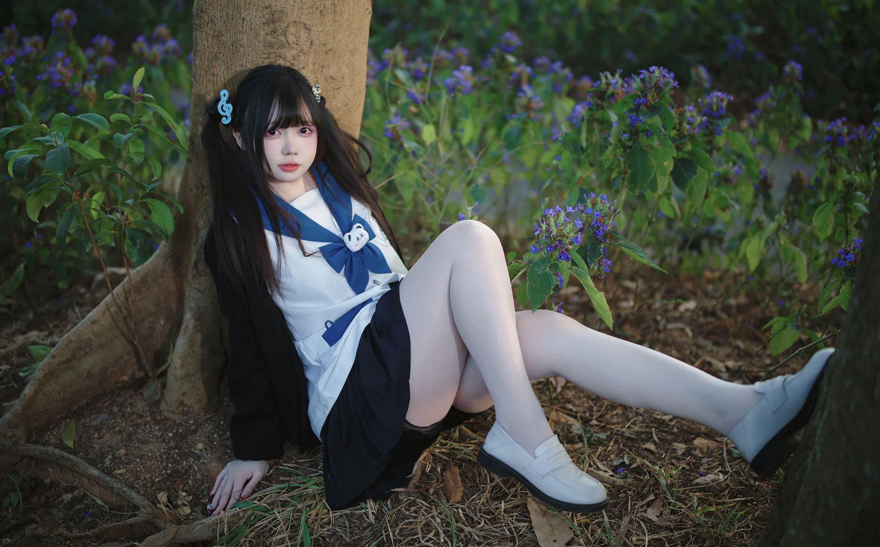 图片[5]-Coser美女_洛桑w伊梓_No.022 &ndash; 双马尾JK 主题写真 [38P]-Coser网络美女论坛-免费套图-看套图
