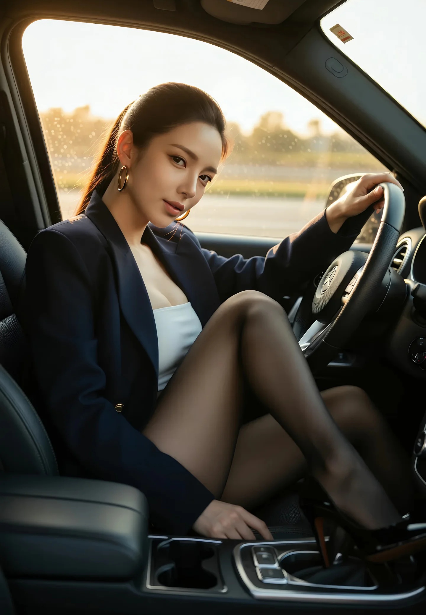 AIG美女_No.461_米妹_性感无内黑丝 主题写真 [76+1P]Xiuren秀人写真高清美女套图写真下载-看套图看套图
