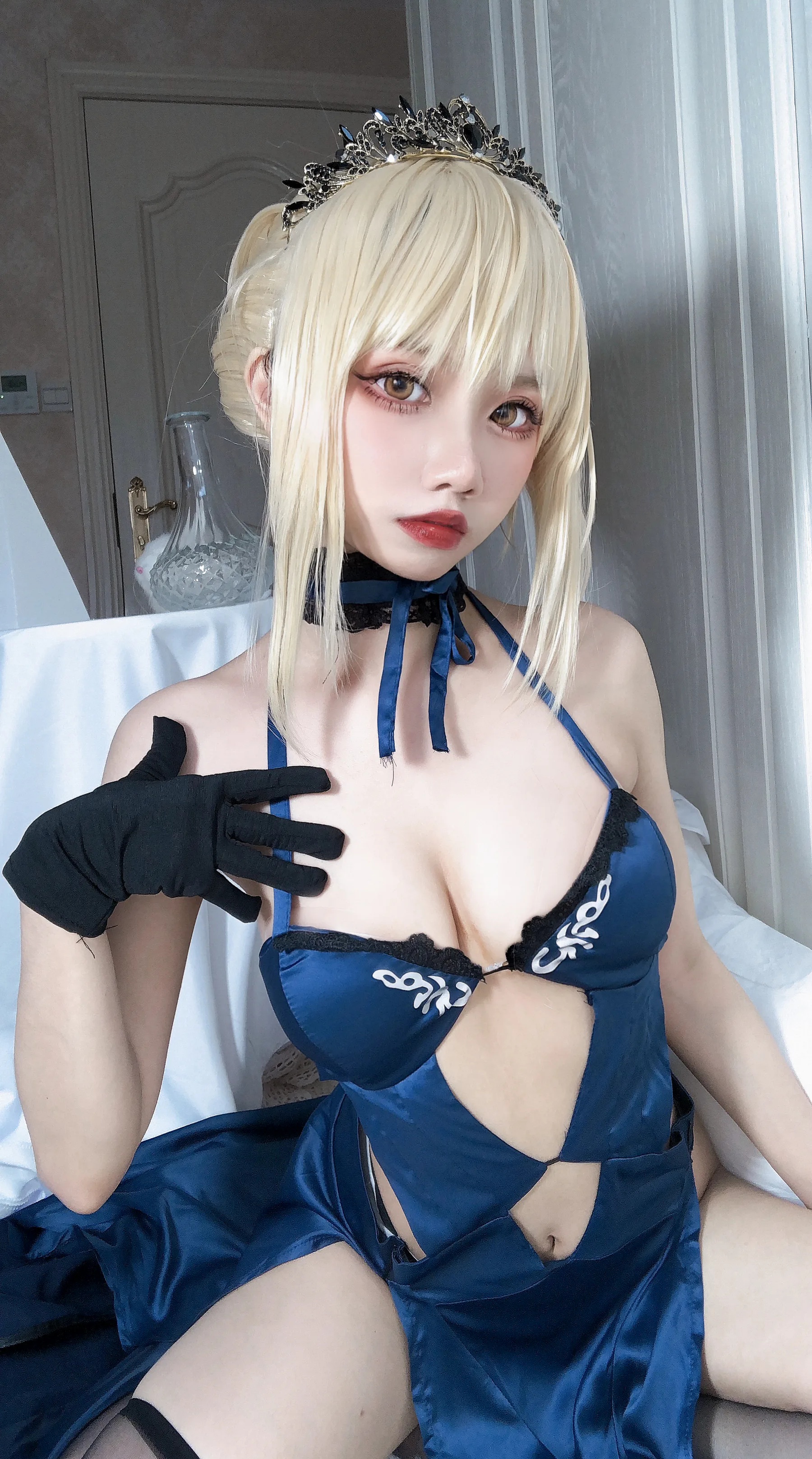 Coser美女_果咩酱w_No.001 &ndash; 黑呆 主题写真 [30P]Xiuren秀人写真高清美女套图写真下载-看套图看套图