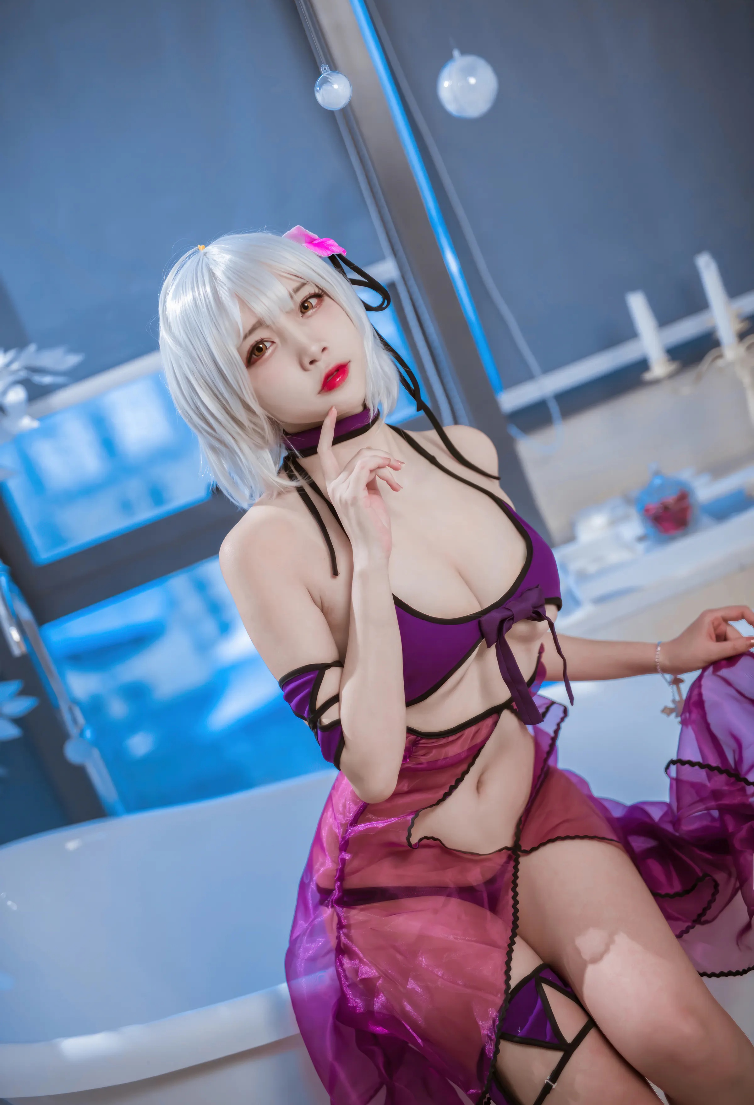 Coser美女_二佐nisa_No.193 &ndash; FATE 黑贞水着 [40P]-看套图