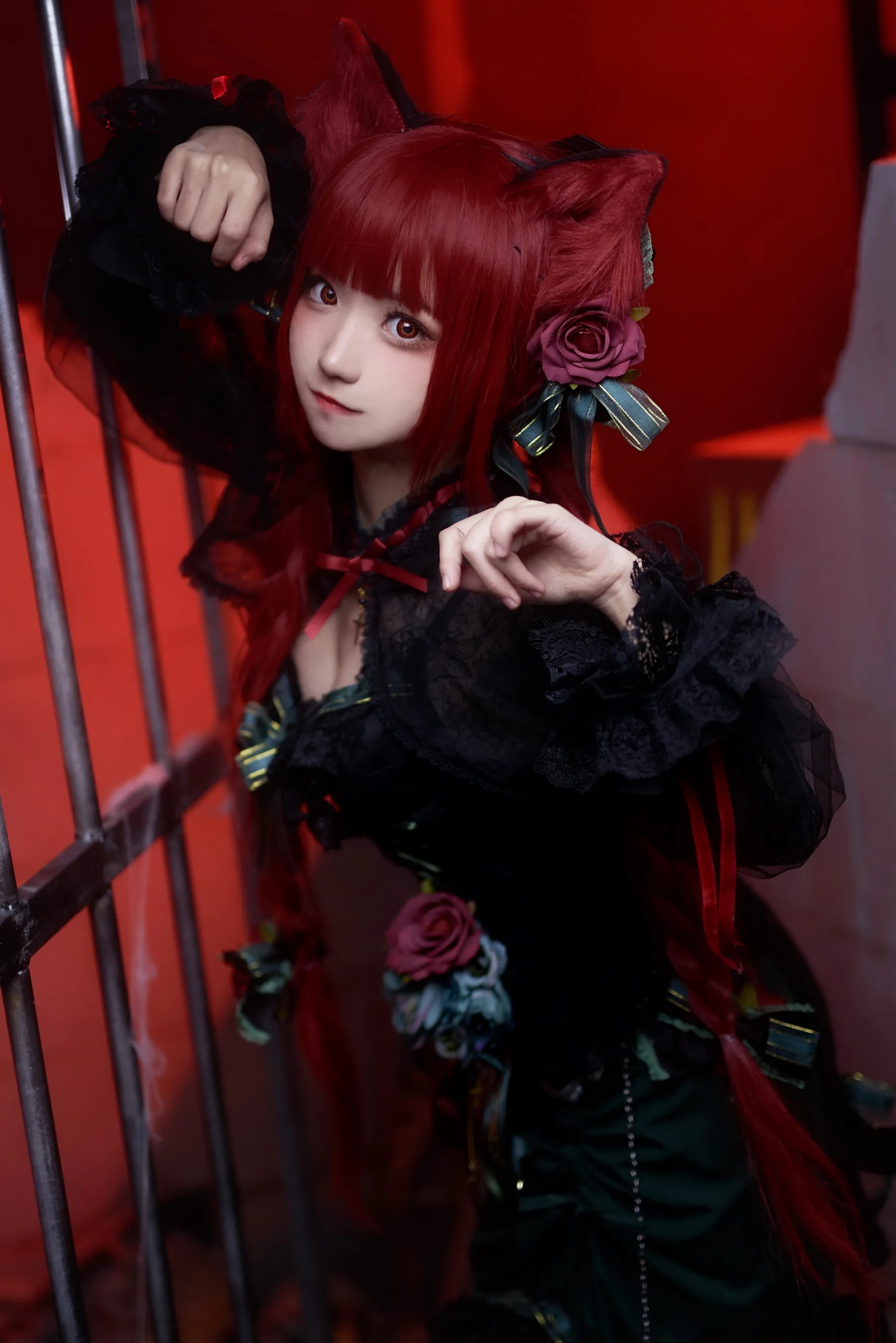 动漫博主_花柒hana_No.005 &ndash; 火焰猫燐 主题写真 [10P]Xiuren秀人写真高清美女套图写真下载-看套图看套图