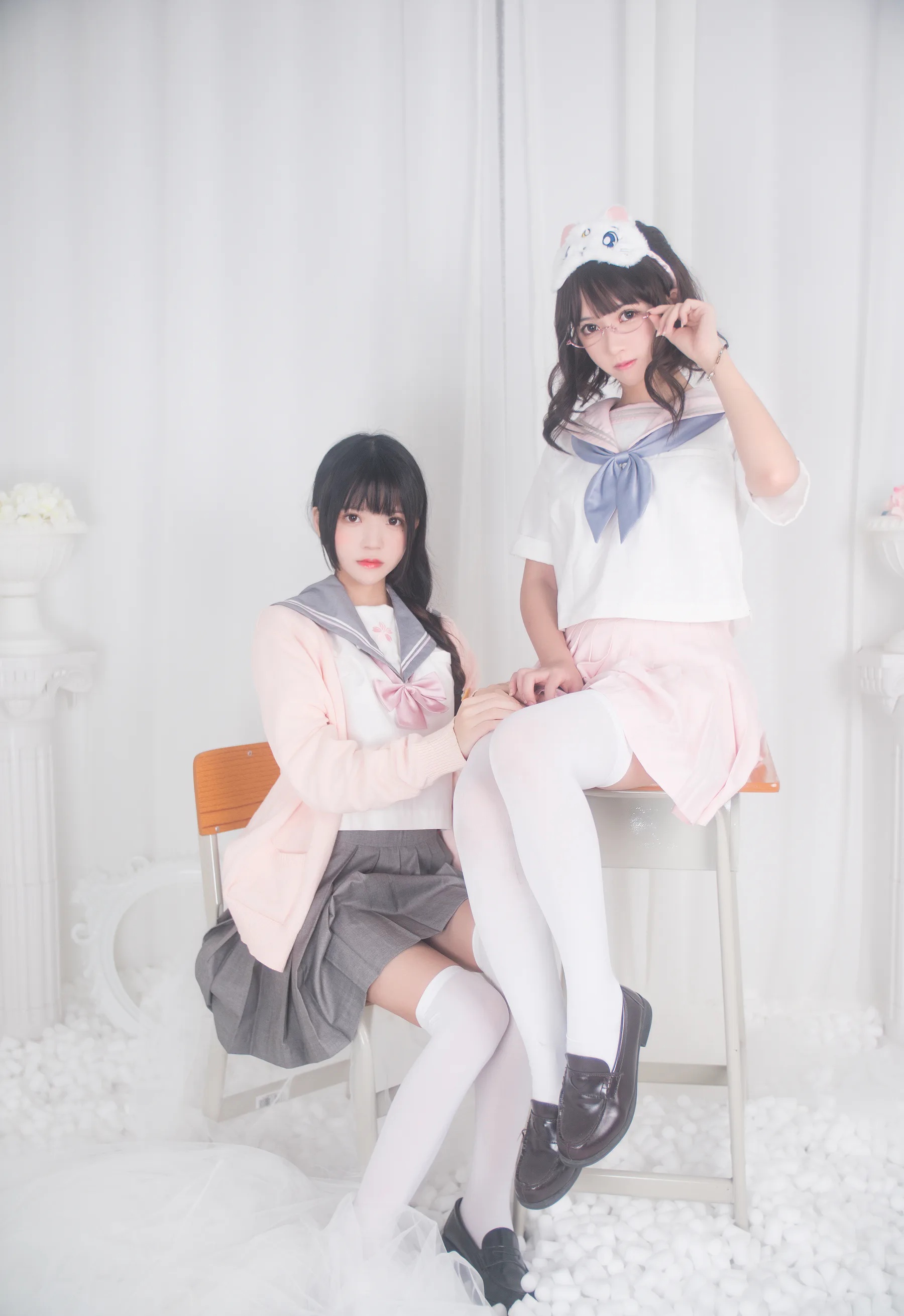 动漫博主_鳗鱼霏儿_No.002 &桜桃喵 百合 主题写真 [20P]Xiuren秀人写真高清美女套图写真下载-看套图看套图