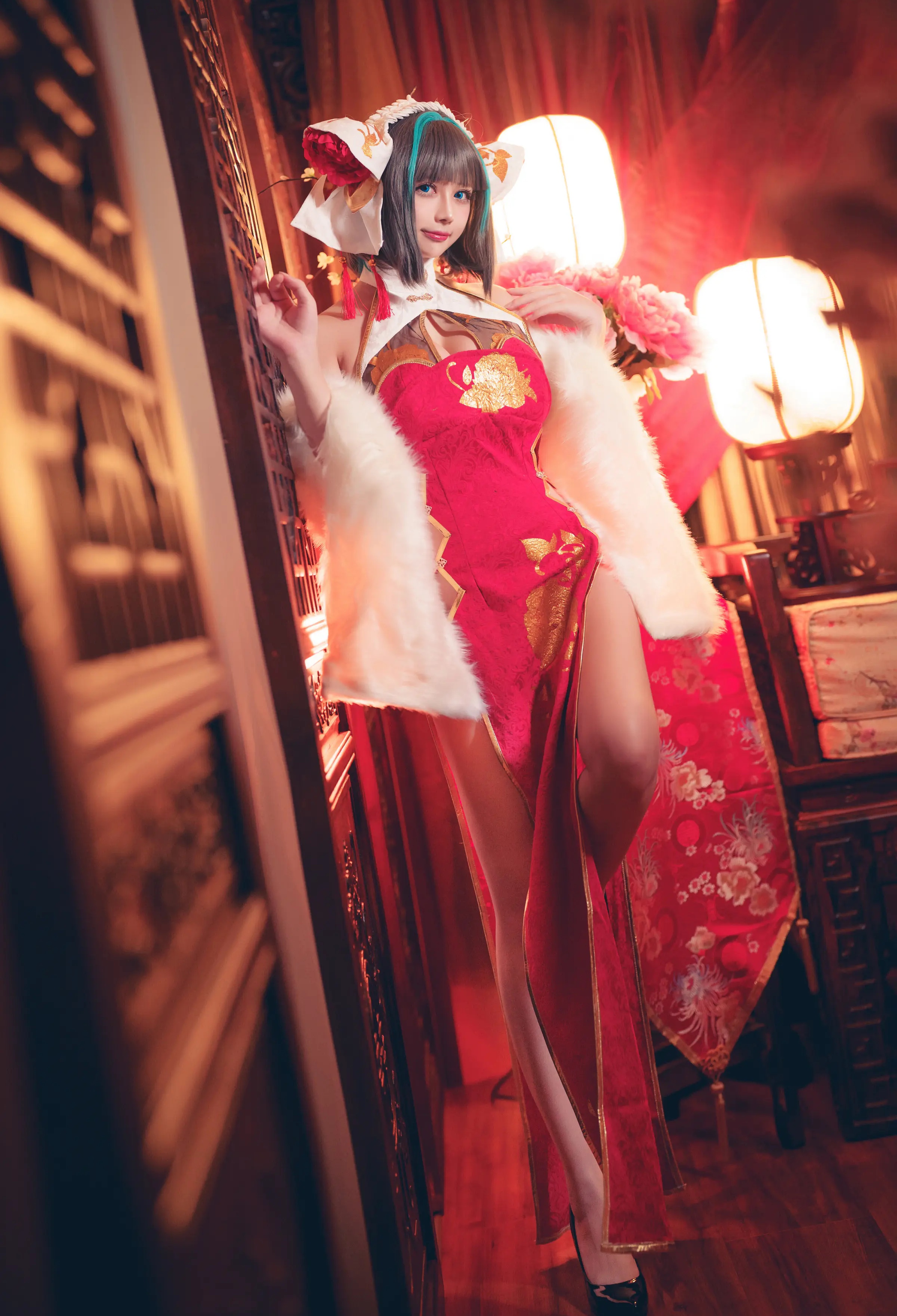 台湾Coser美女_沖田凜花Rinka_No.052 &ndash; Cheshire [15P]Xiuren秀人写真高清美女套图写真下载-看套图看套图