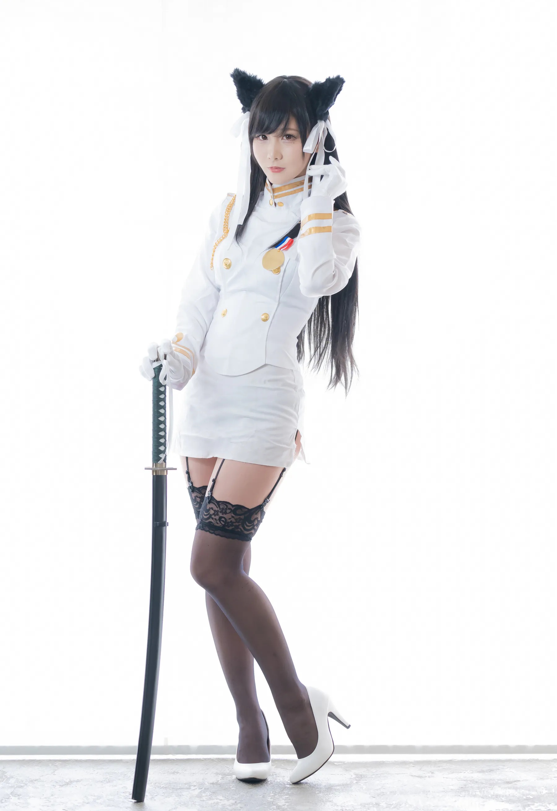 日本Coser美女_けん研_No.003 (Cosplay) (C95) 愛宕日和 [200P]Xiuren秀人写真高清美女套图写真下载-看套图看套图