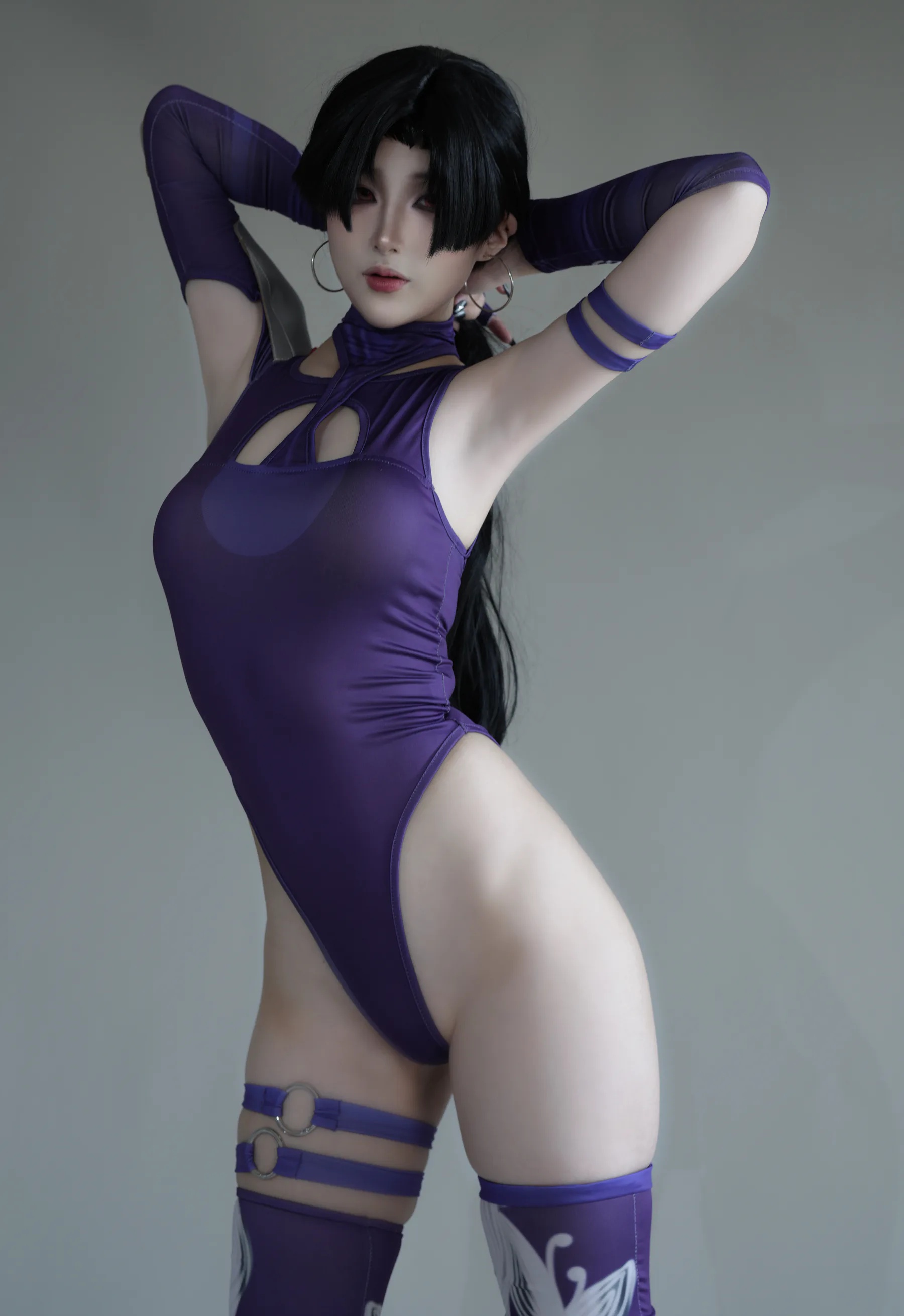 颜值博主_幼愛Youmeko_No.040 &ndash; 漫威争锋 灵蝶 [23P]Xiuren秀人写真高清美女套图写真下载-看套图看套图