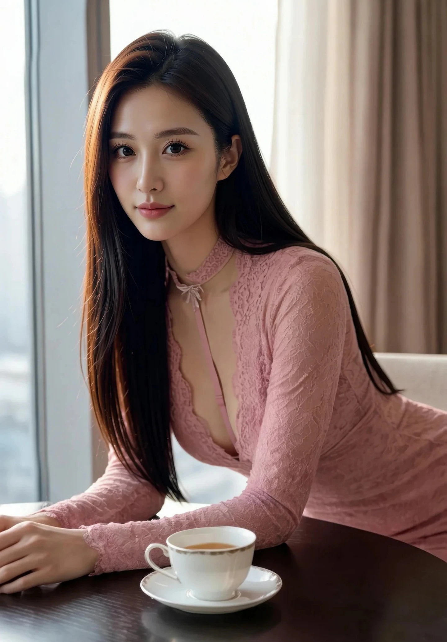 AIG美女_No.628_猫猫er_粉色短裙 主题写真 [71+1P]Xiuren秀人写真高清美女套图写真下载-看套图看套图