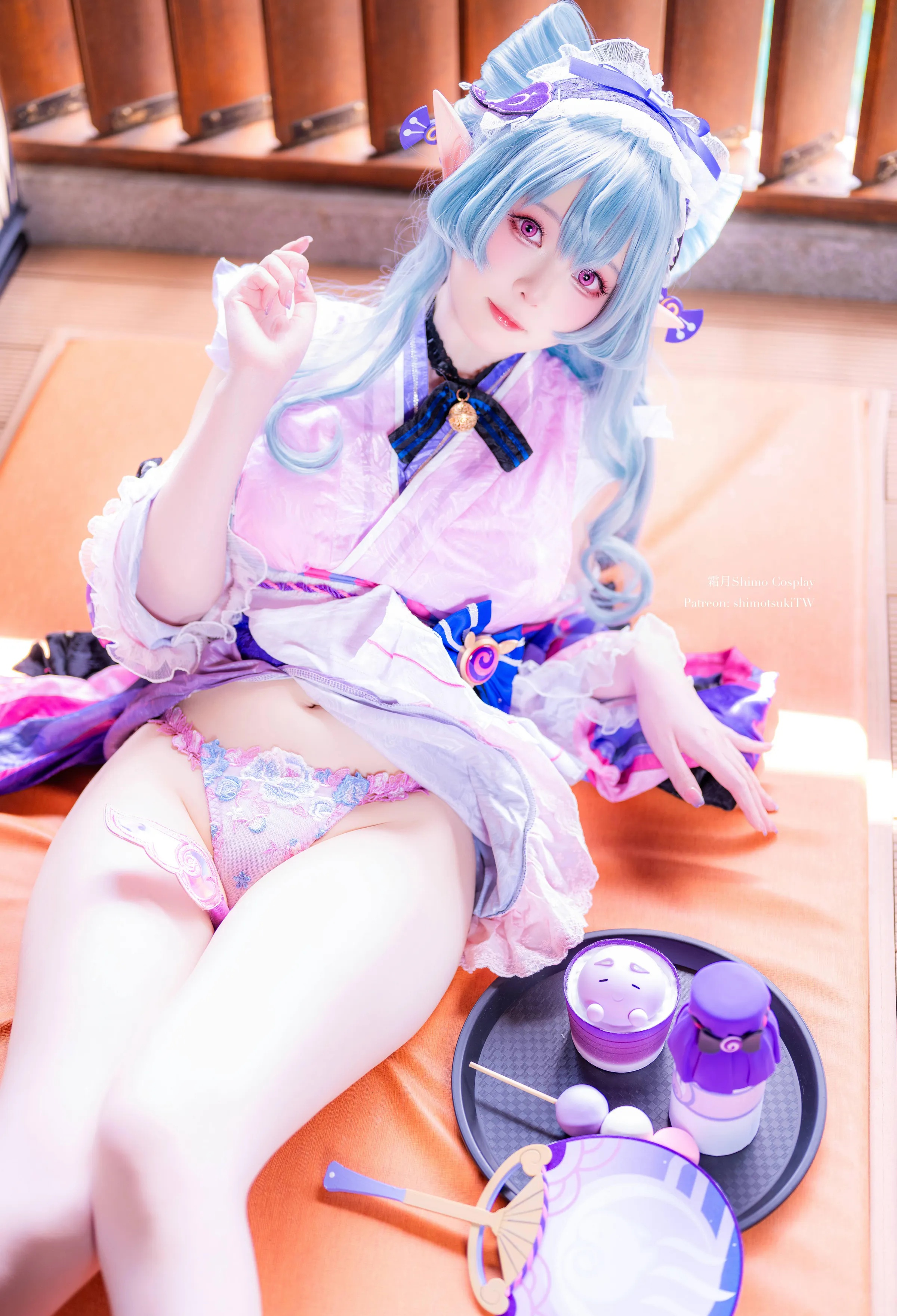 Coser美女_霜月shimo_No.141 &ndash; 原神 梦见月瑞希 [29P]Xiuren秀人写真高清美女套图写真下载-看套图看套图