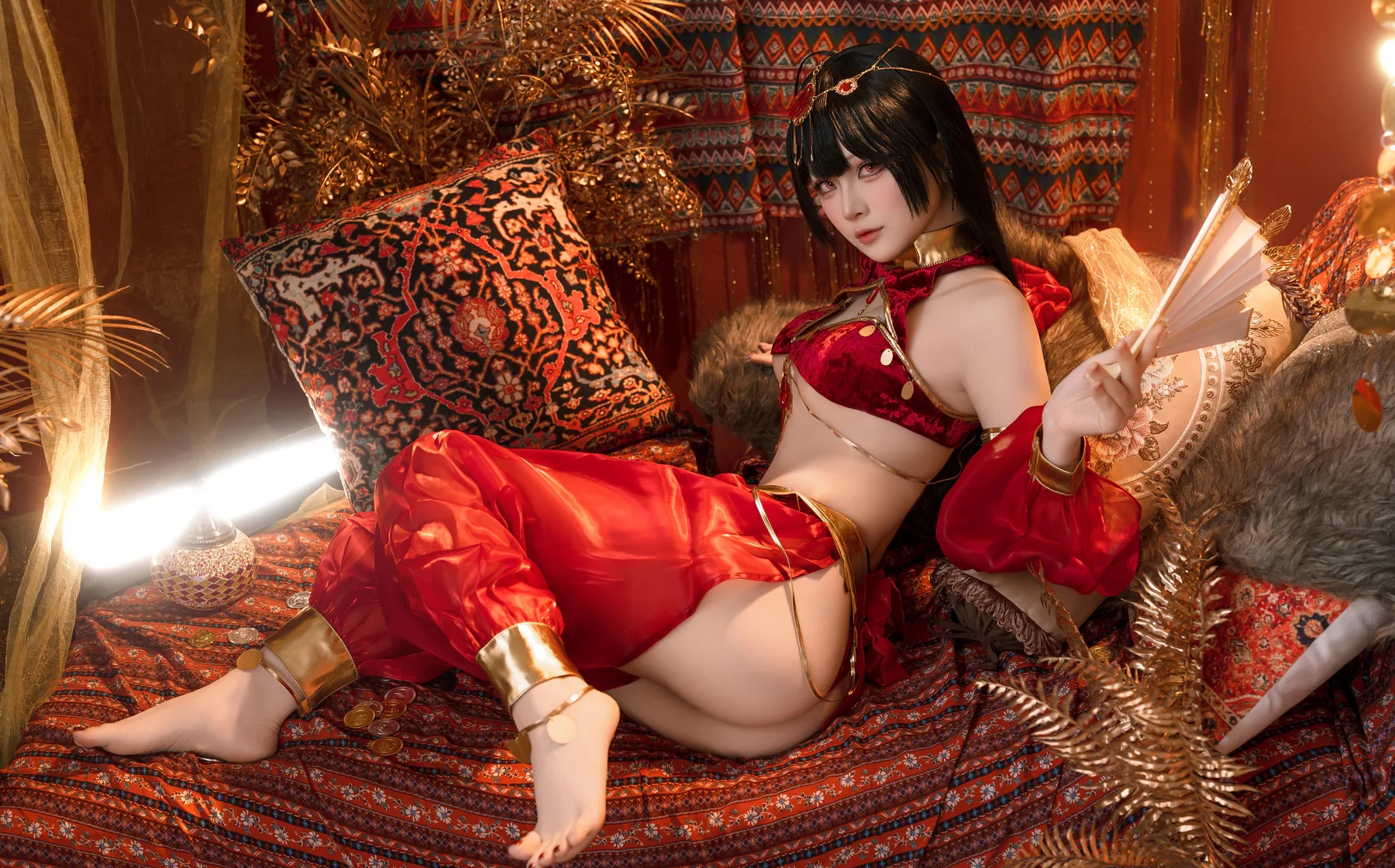 图片[5]-动漫博主_屿鱼Yukako_No.045 &ndash; 大凤舞娘 新年特典 主题写真 [50P]-Coser网络美女论坛-免费套图-看套图