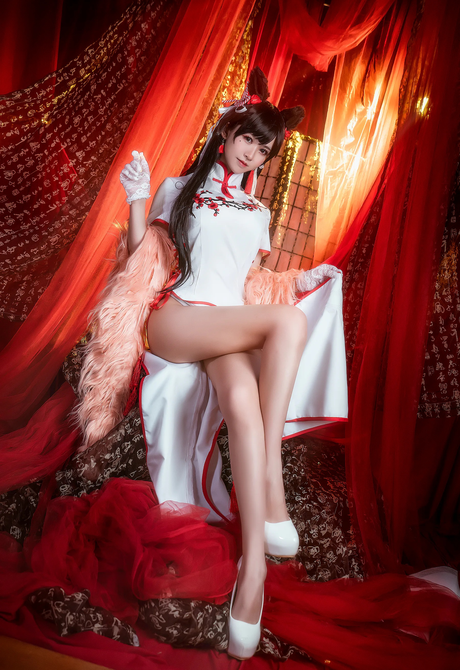 动漫博主_鳗鱼霏儿_No.040 碧蓝航线 旗袍 主题写真 [14P]Xiuren秀人写真高清美女套图写真下载-看套图看套图