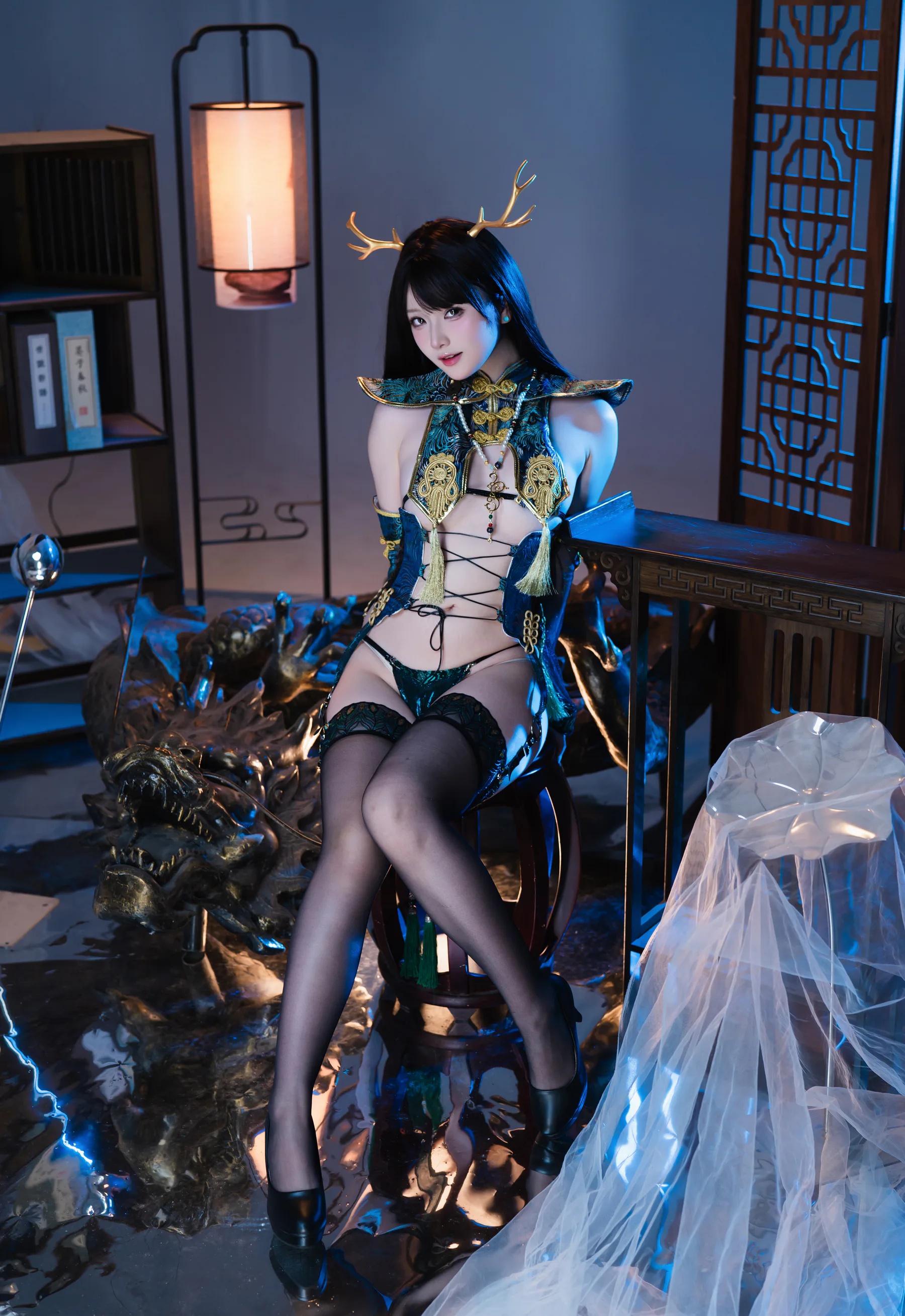 动漫博主_屿鱼Yukako_No.029 &ndash; 《珑》 主题写真 [50P]-看套图