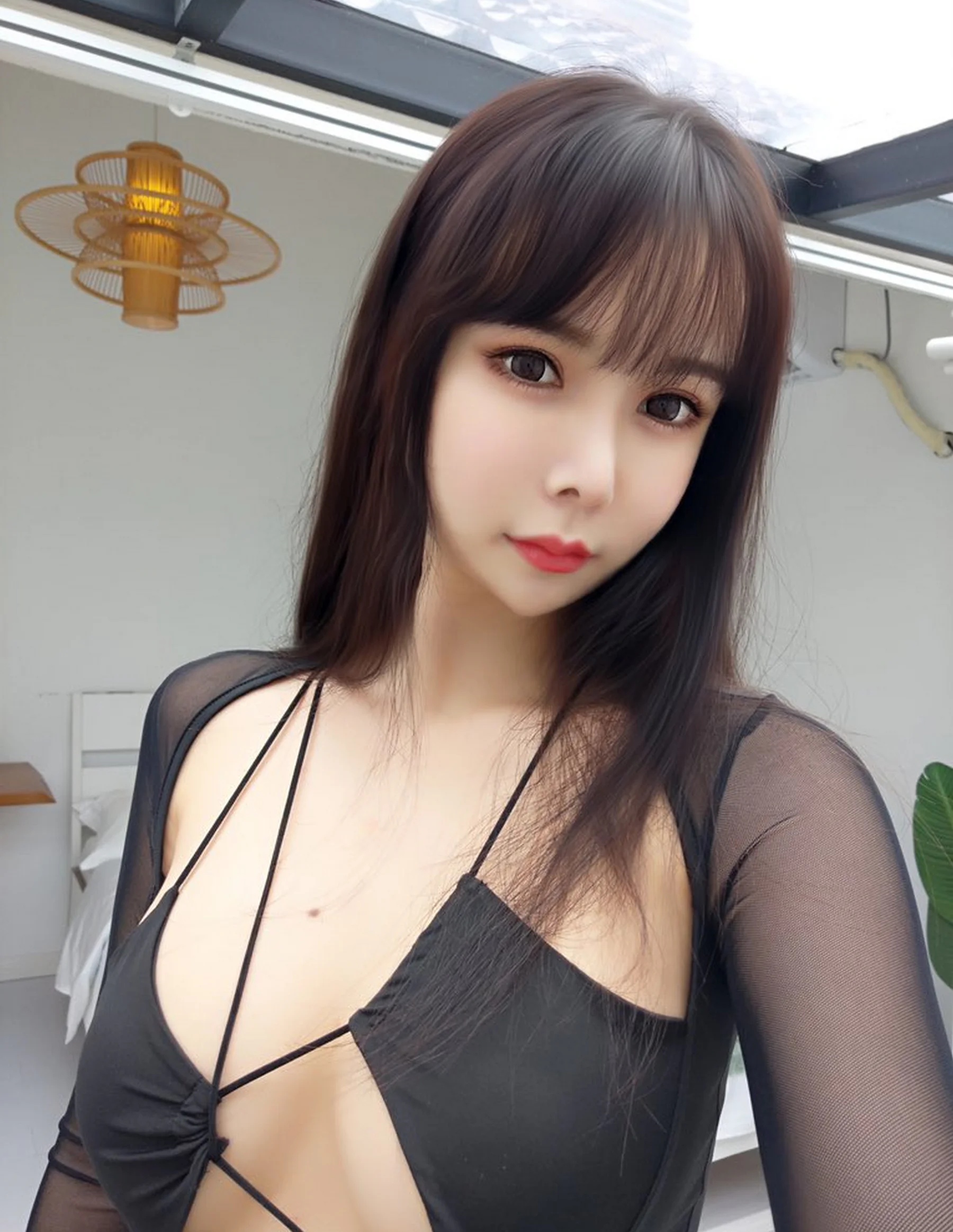 动漫博主_亚马逊鲶鱼_No.020 &ndash; 黑色高叉泳装 主题写真 [21P]-看套图