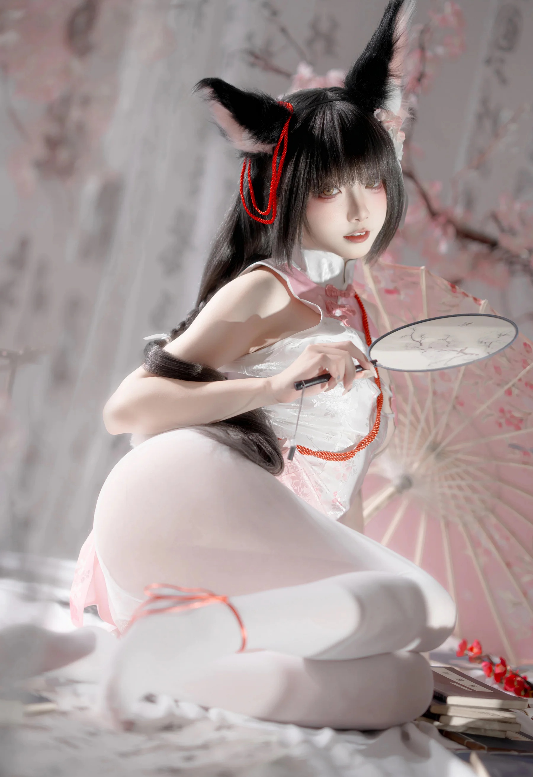动漫博主_纸悦Etsu_ko_No.037 &ndash; 碧蓝航线 长门旗袍 主题写真 [60P]Xiuren秀人写真高清美女套图写真下载-看套图看套图