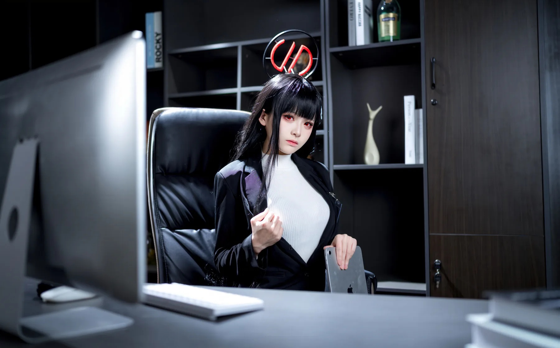 人气Coser美女_九柒喵_No.027 调月莉音 主题写真 [64P]-看套图