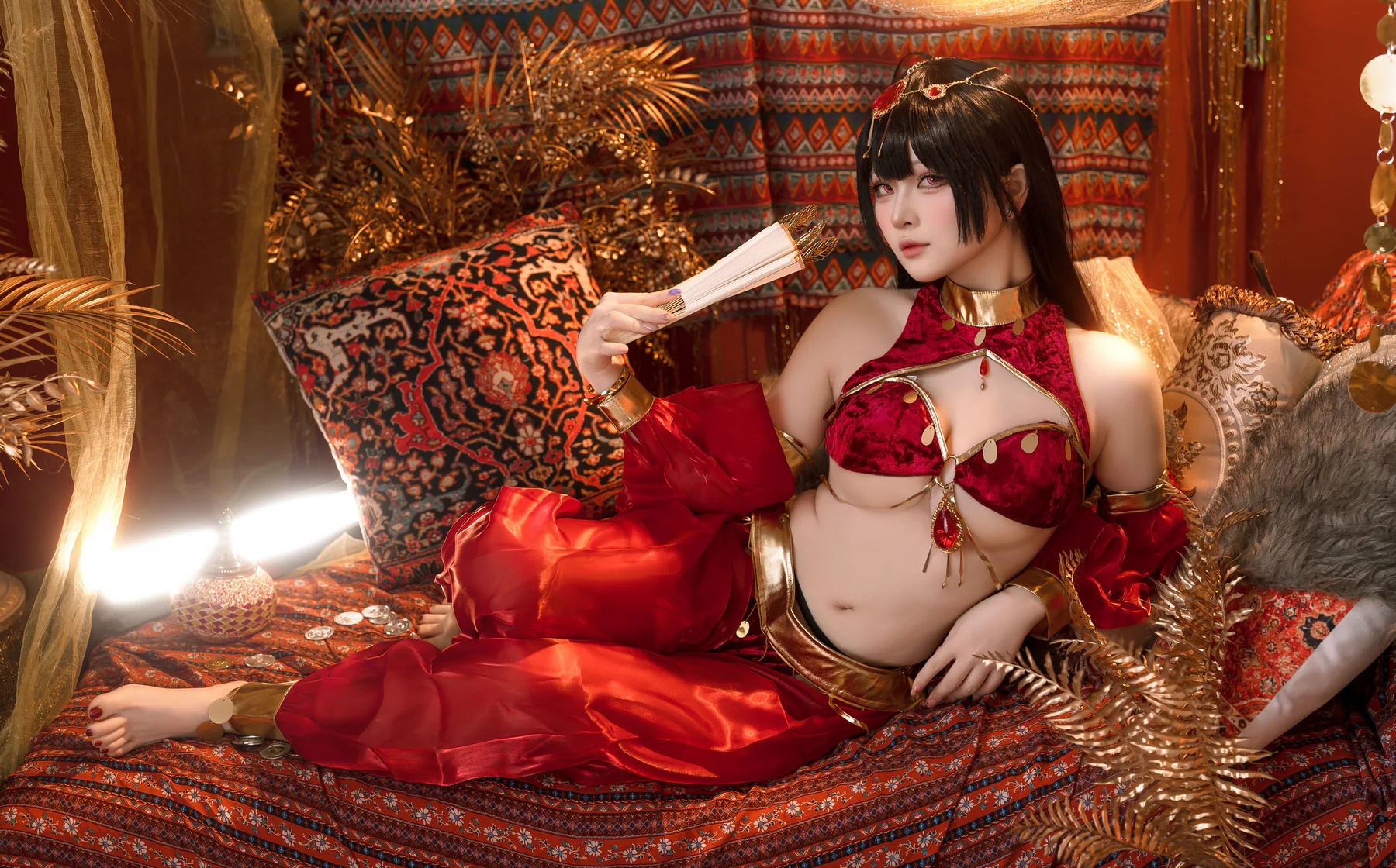 动漫博主_屿鱼Yukako_No.045 &ndash; 大凤舞娘 新年特典 主题写真 [50P]-看套图
