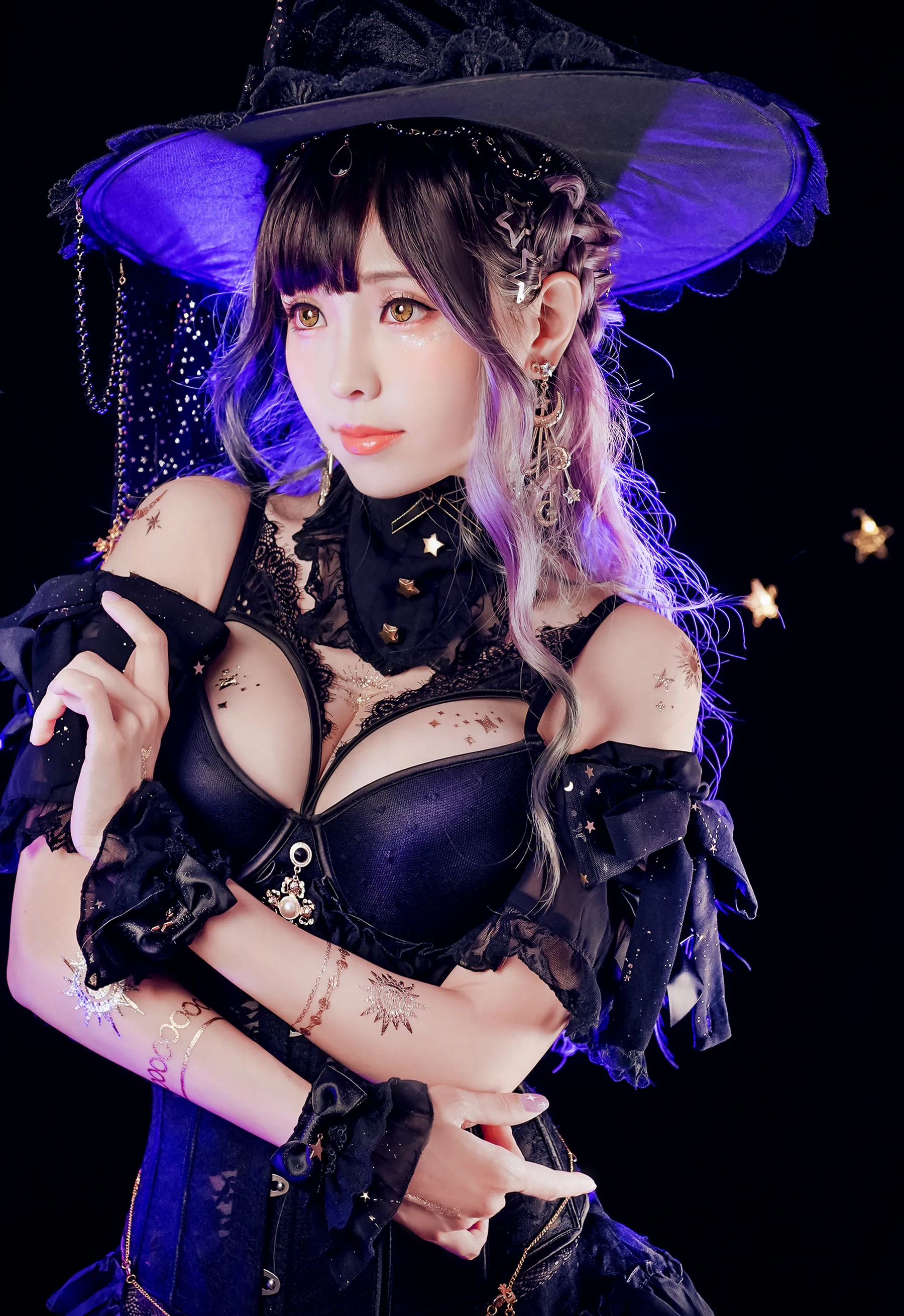 Coser妹子_ElyEE子_No.080 Astrology Witch 主题写真 [33P]Xiuren秀人写真高清美女套图写真下载-看套图看套图