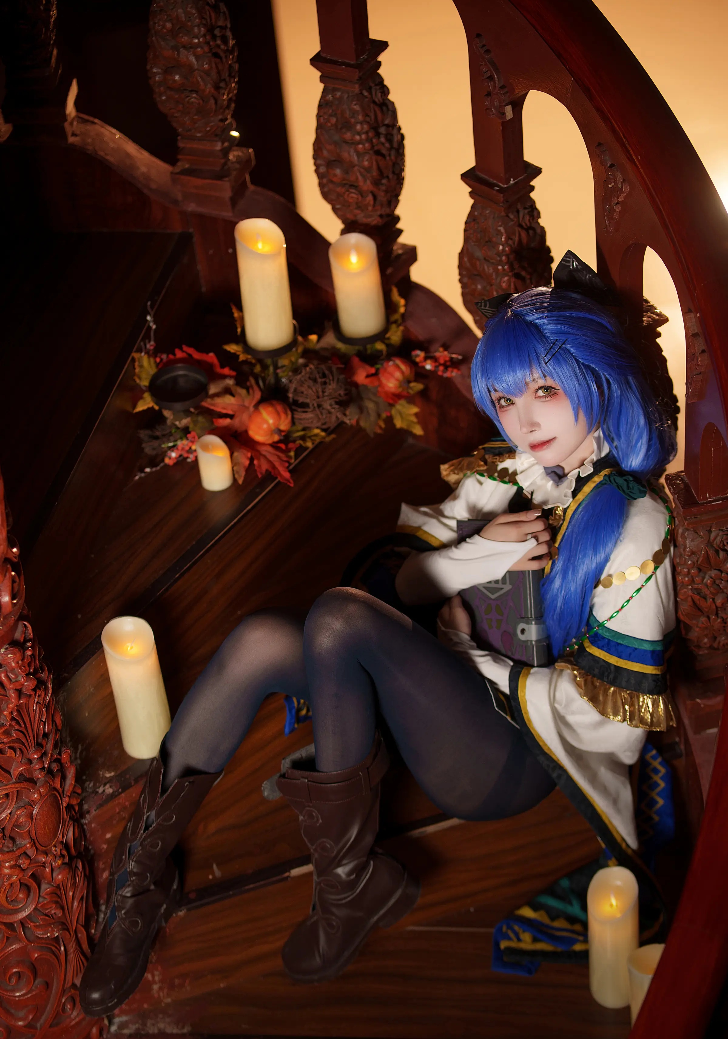 Coser美女_一千只猫薄禾_No.014 &ndash; 魔女 安洁 主题写真 [18P]Xiuren秀人写真高清美女套图写真下载-看套图看套图