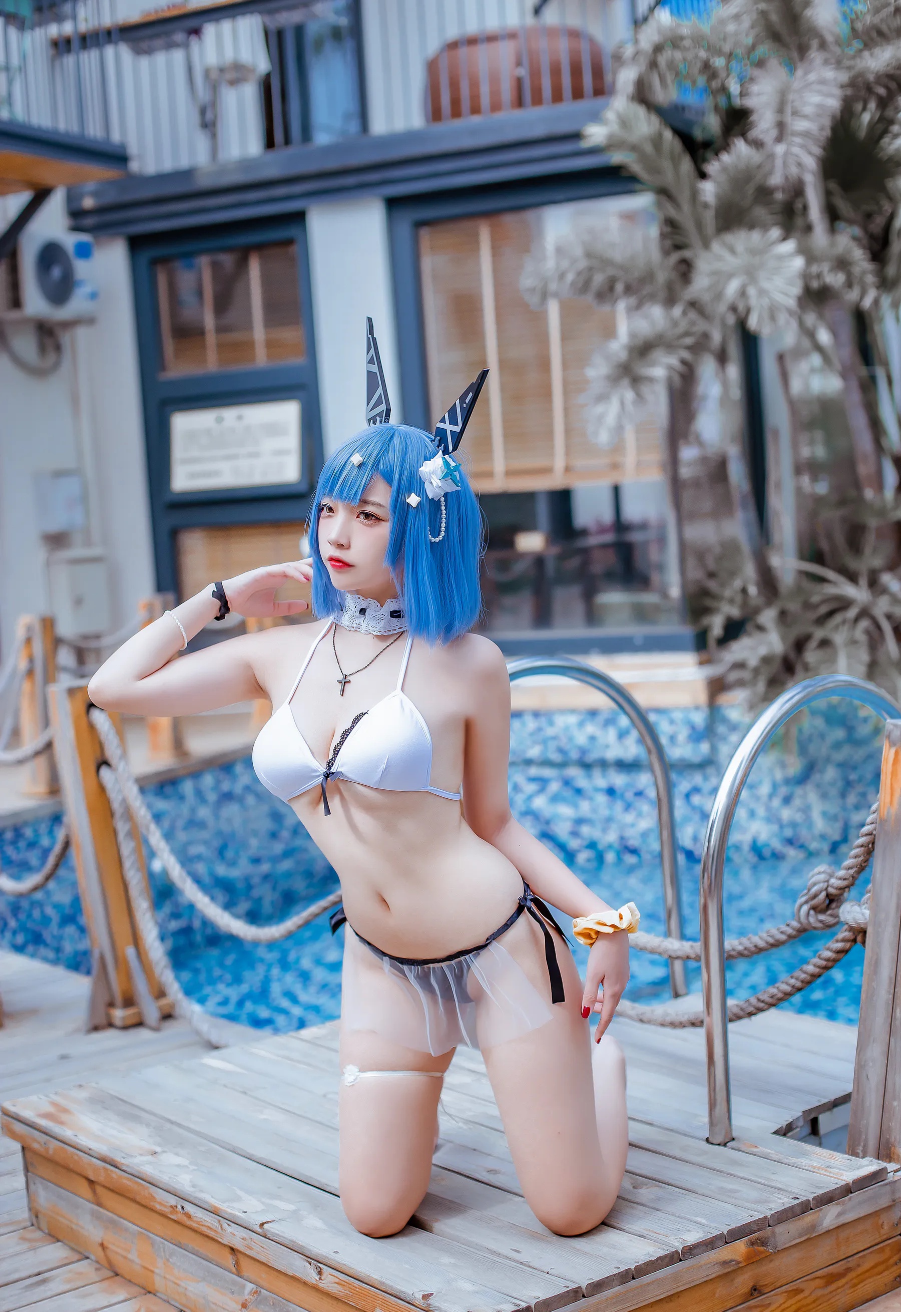 Coser美女_二佐nisa_No.120 &ndash; 碧蓝加斯科涅 主题写真 [20P]-看套图