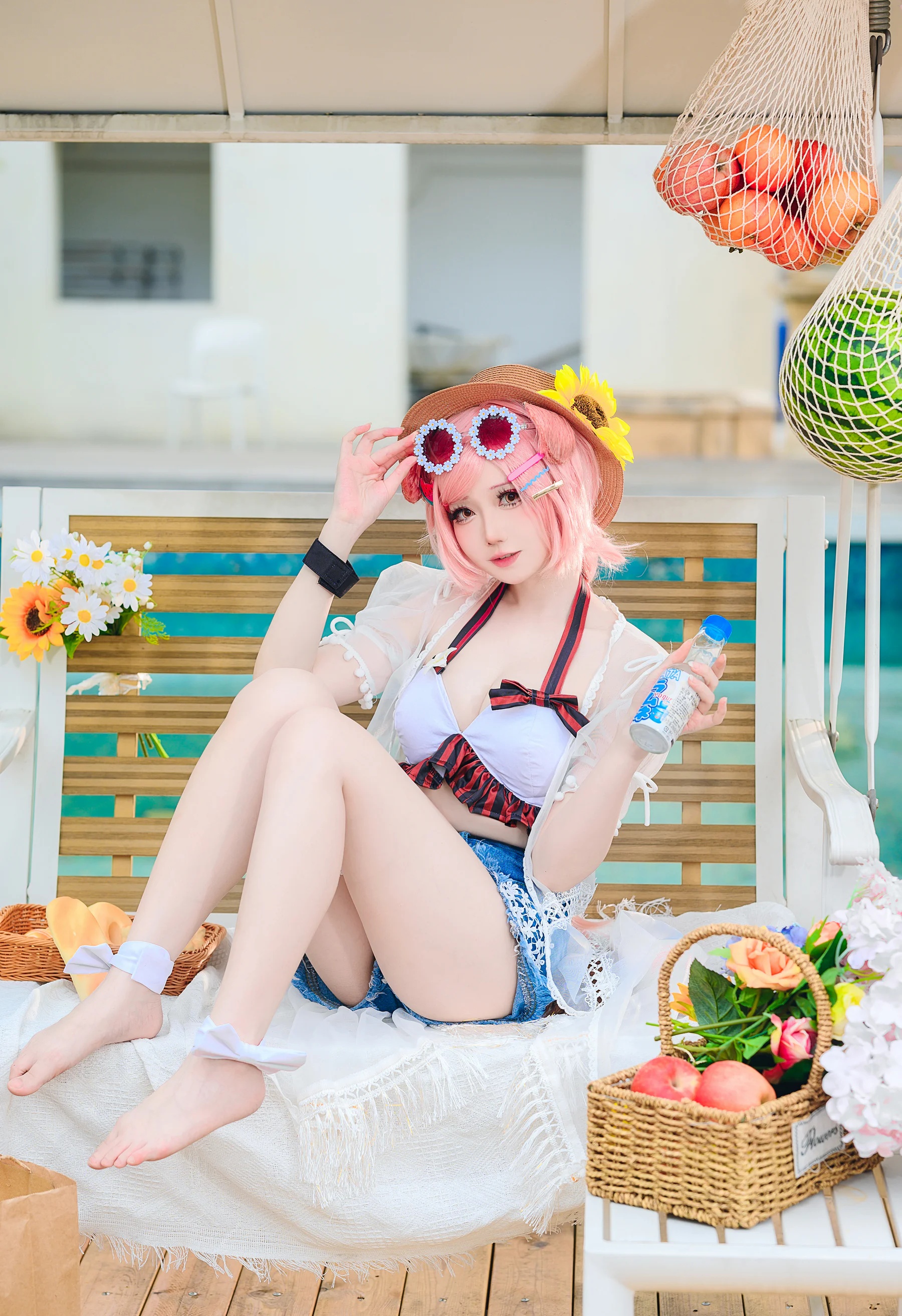 图片[5]-Coser美女_焖焖碳_No.039 &ndash; 明日方舟 澄闪泳装 主题写真 [22P]-Coser网络美女论坛-免费套图-看套图