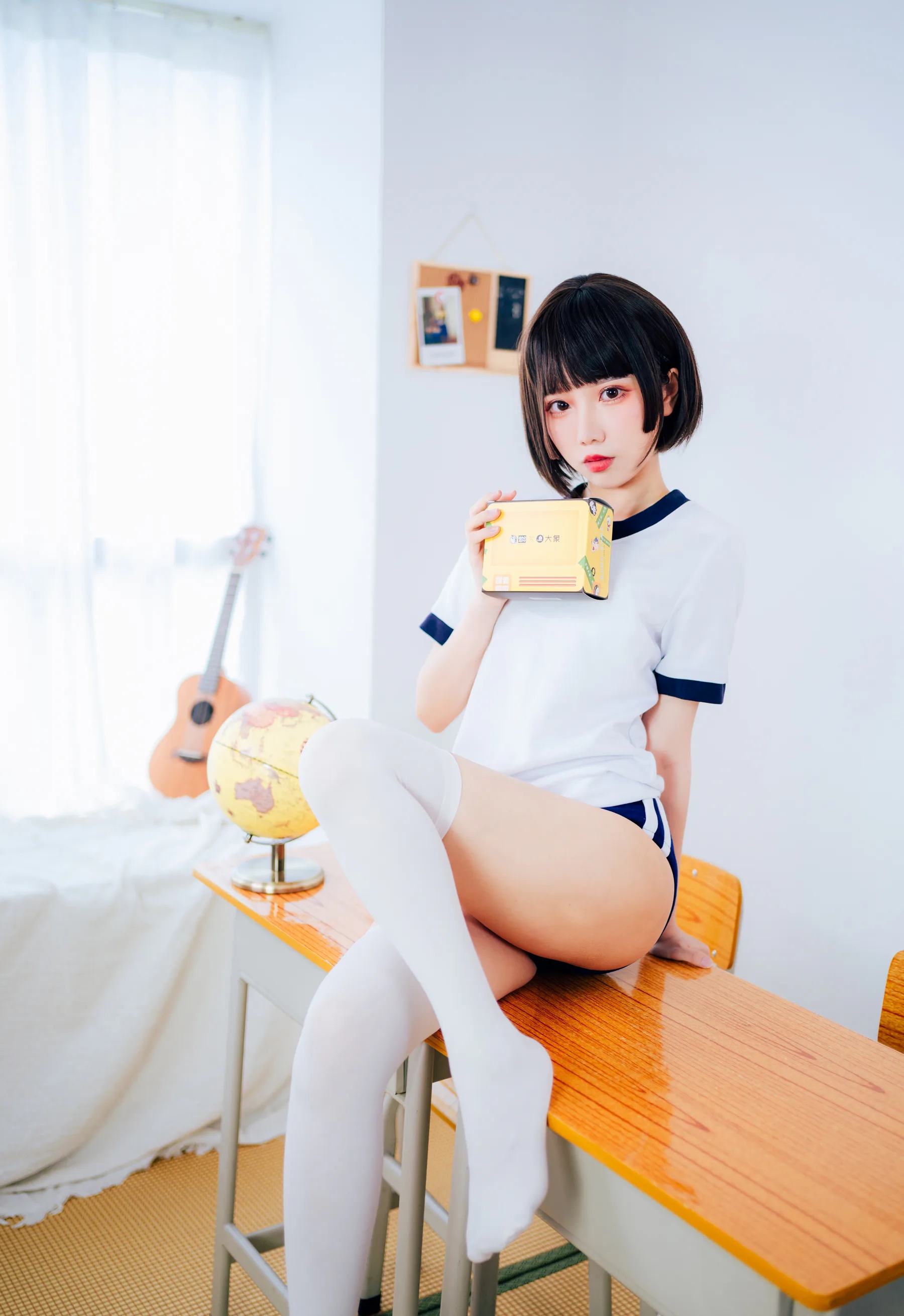 Coser美女_果咩酱w_No.008 &ndash; 体操服 主题写真 [19P]Xiuren秀人写真高清美女套图写真下载-看套图看套图