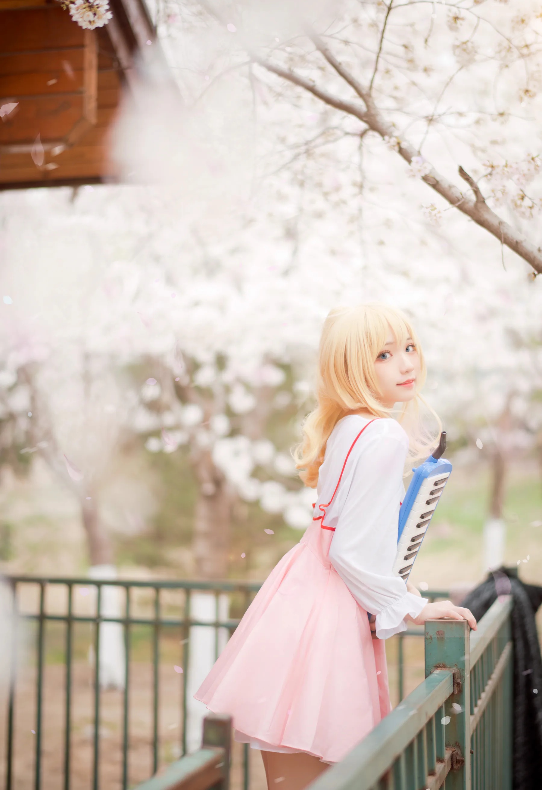 动漫博主_花柒hana_No.020 &ndash; 宫园熏粉裙 主题写真 [9P]Xiuren秀人写真高清美女套图写真下载-看套图看套图