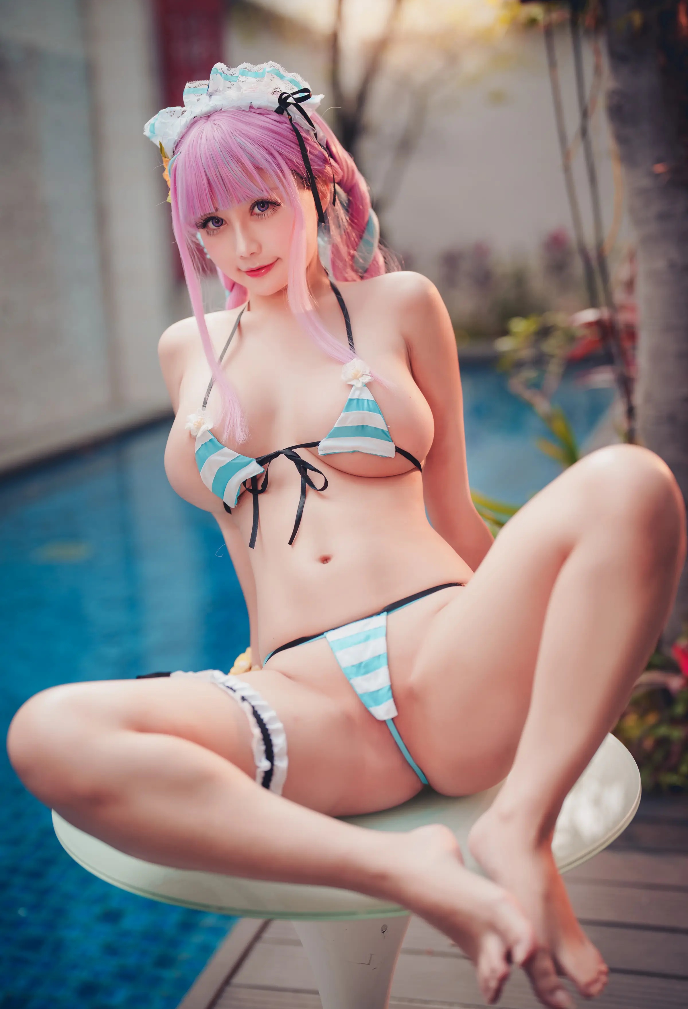 台湾Coser美女_沖田凜花Rinka_No.073 &ndash; Minato Aqua [31P]Xiuren秀人写真高清美女套图写真下载-看套图看套图