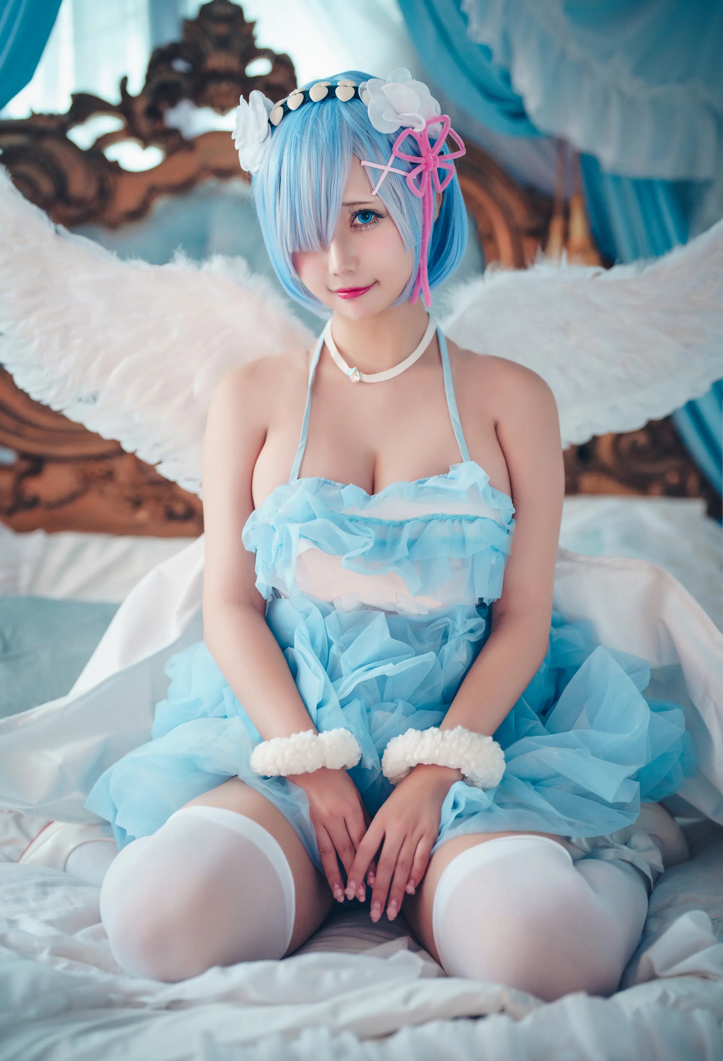 台湾Coser美女_沖田凜花Rinka_No.062 &ndash; Rem [15P]Xiuren秀人写真高清美女套图写真下载-看套图看套图