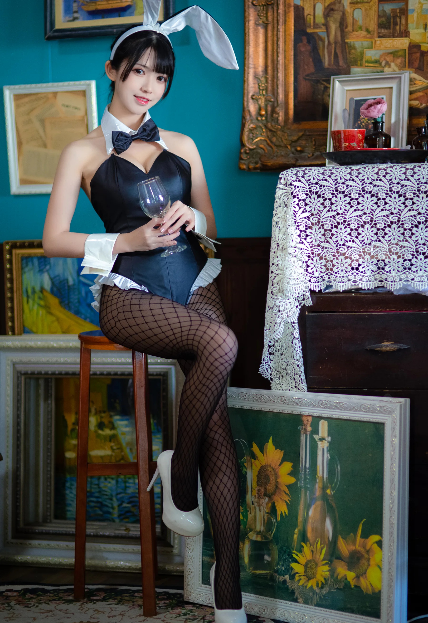动漫博主_鳗鱼霏儿_No.015 加藤惠 兔女郎 主题写真 [25P]Xiuren秀人写真高清美女套图写真下载-看套图看套图