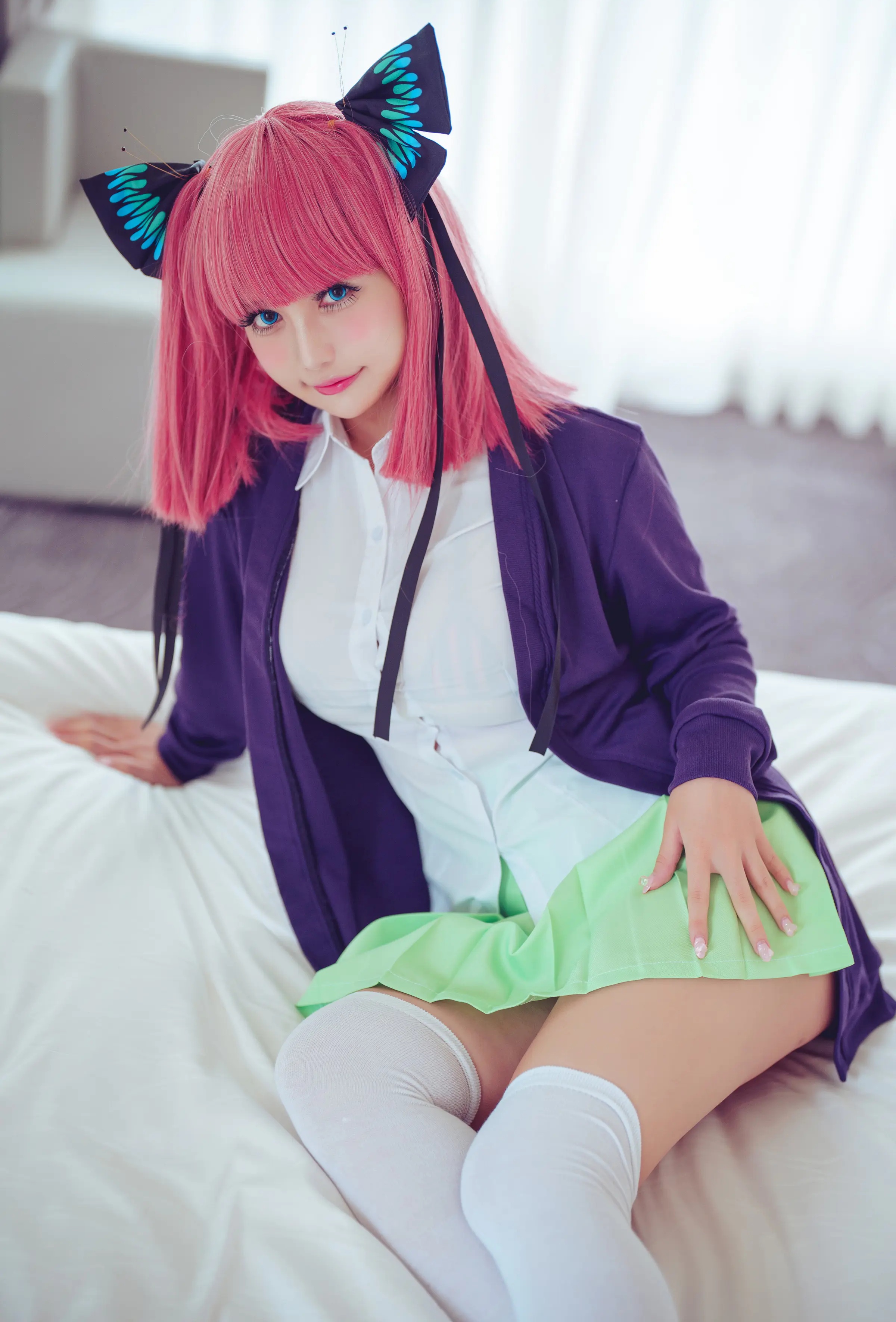 台湾Coser美女_沖田凜花Rinka_No.049 &ndash; Nino [30P]Xiuren秀人写真高清美女套图写真下载-看套图看套图