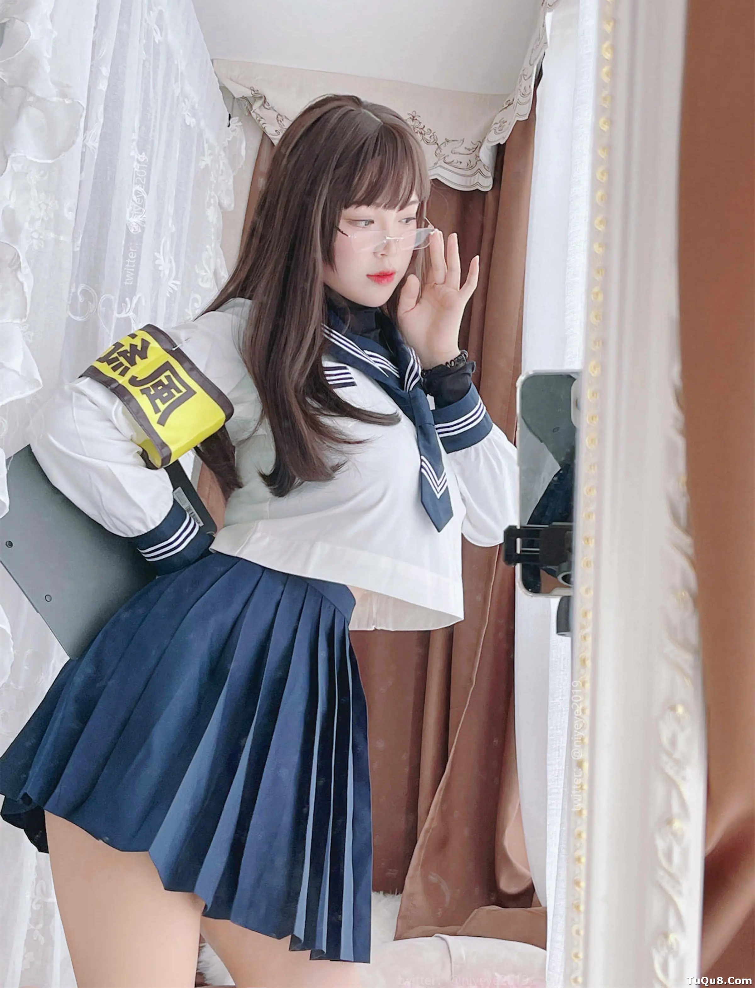 萌系小姐姐_白烨烨_No.047 &ndash; 风纪委员 主题写真 [60P]Xiuren秀人写真高清美女套图写真下载-看套图看套图