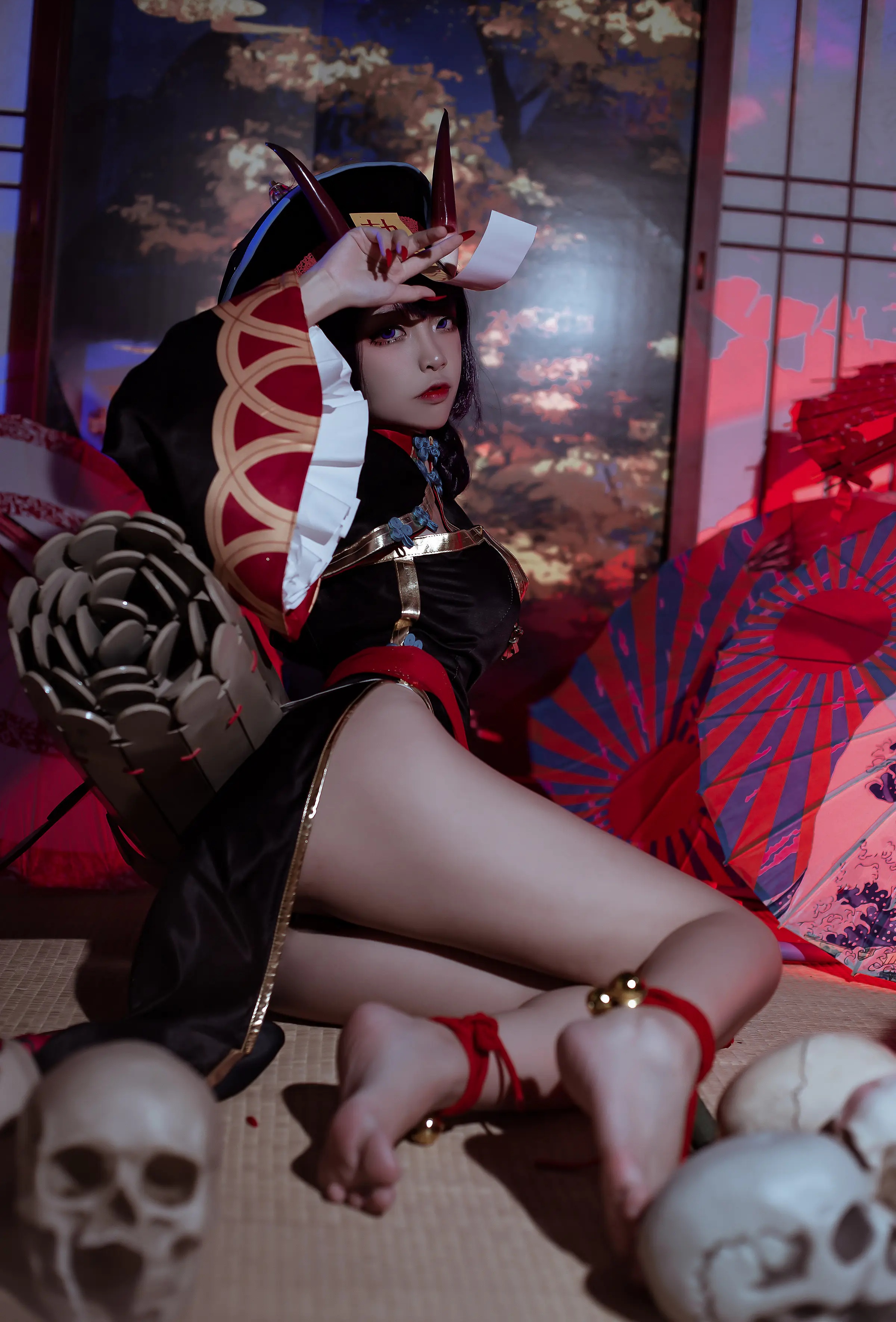 Coser美女_二佐nisa_No.100 &ndash; 酒吞僵尸童子 主题写真 [21P]-看套图