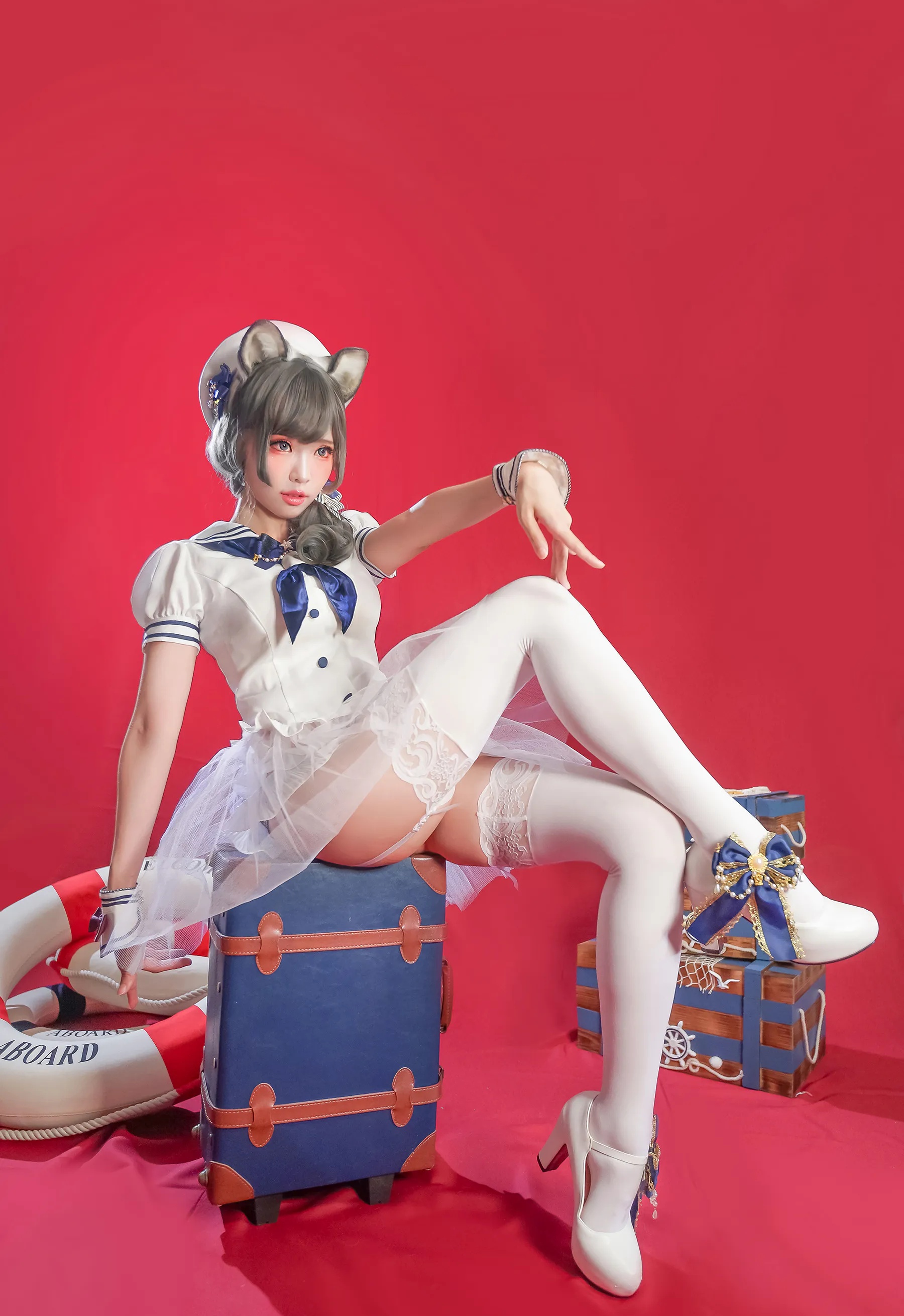 Coser妹子_ElyEE子_No.048 灰太狼-jk 主题写真 [22P]Xiuren秀人写真高清美女套图写真下载-看套图看套图