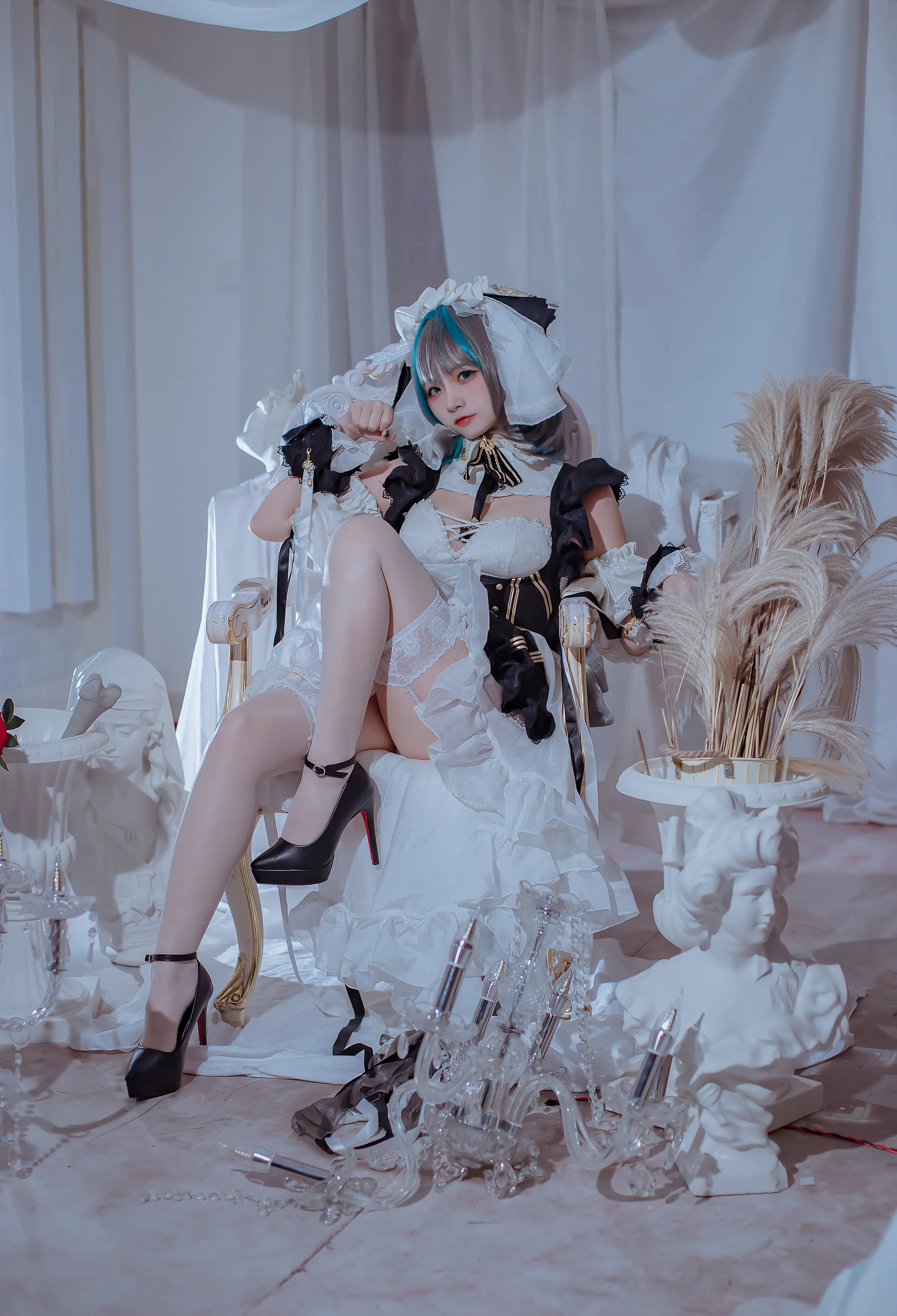 Coser美女_二佐nisa_No.104 &ndash; 碧蓝航线 柴郡 主题写真 [30P]Xiuren秀人写真高清美女套图写真下载-看套图看套图