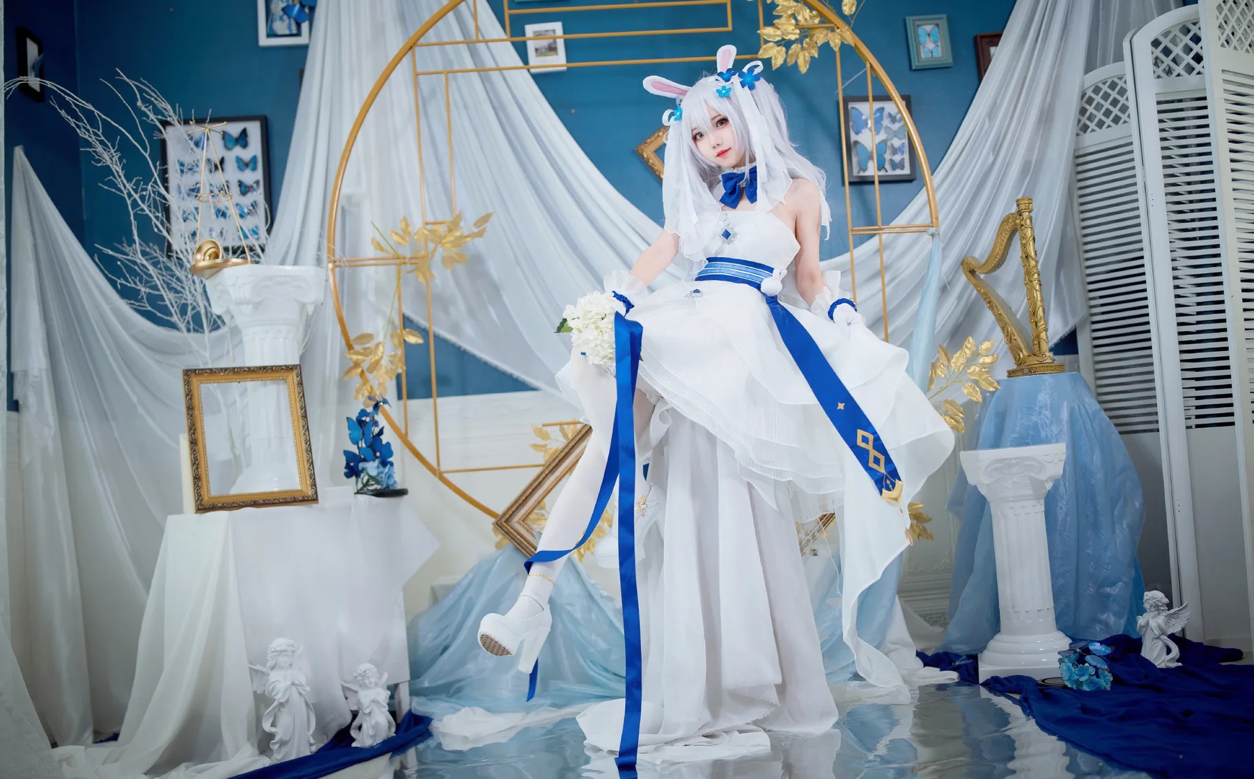 动漫博主_花柒hana_No.014 &ndash; 拉菲花嫁 主题写真 [28P]-看套图