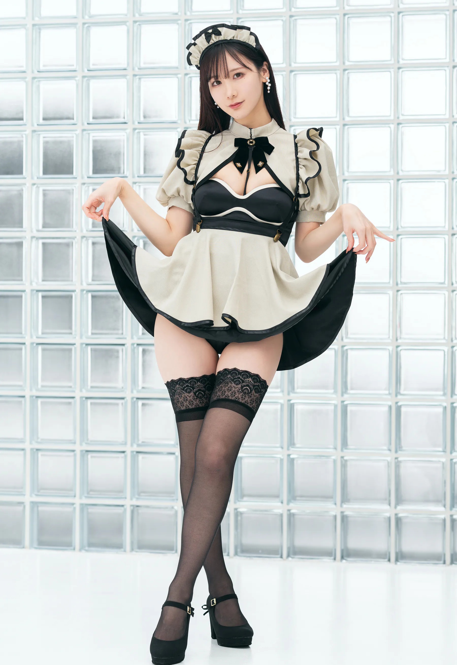 日本Coser美女_けん研_No.064 观赏用恋物女仆 [56P]-看套图