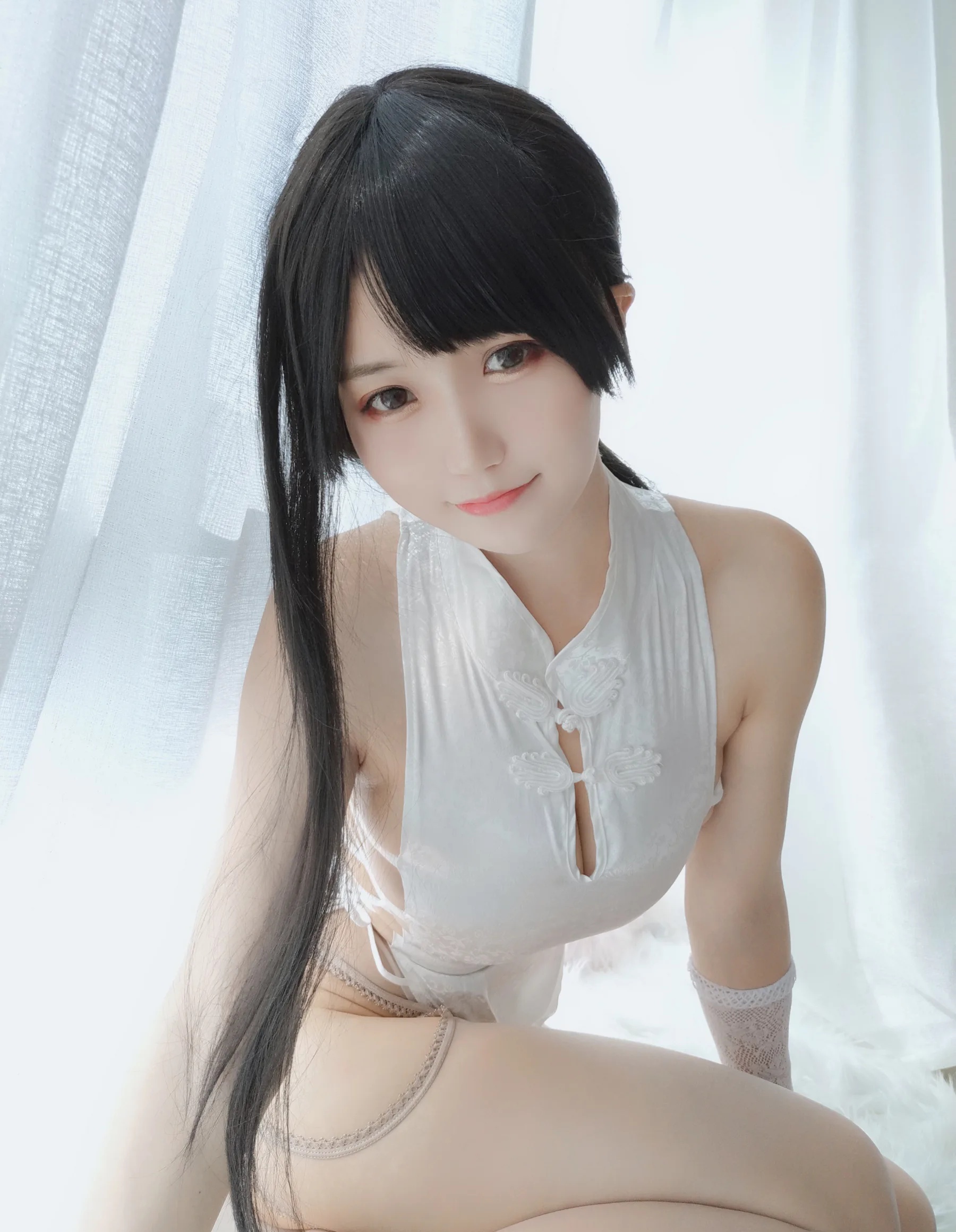 二次元博主_小仓千代w_No.012 旗袍 主题写真 [28P]Xiuren秀人写真高清美女套图写真下载-看套图看套图