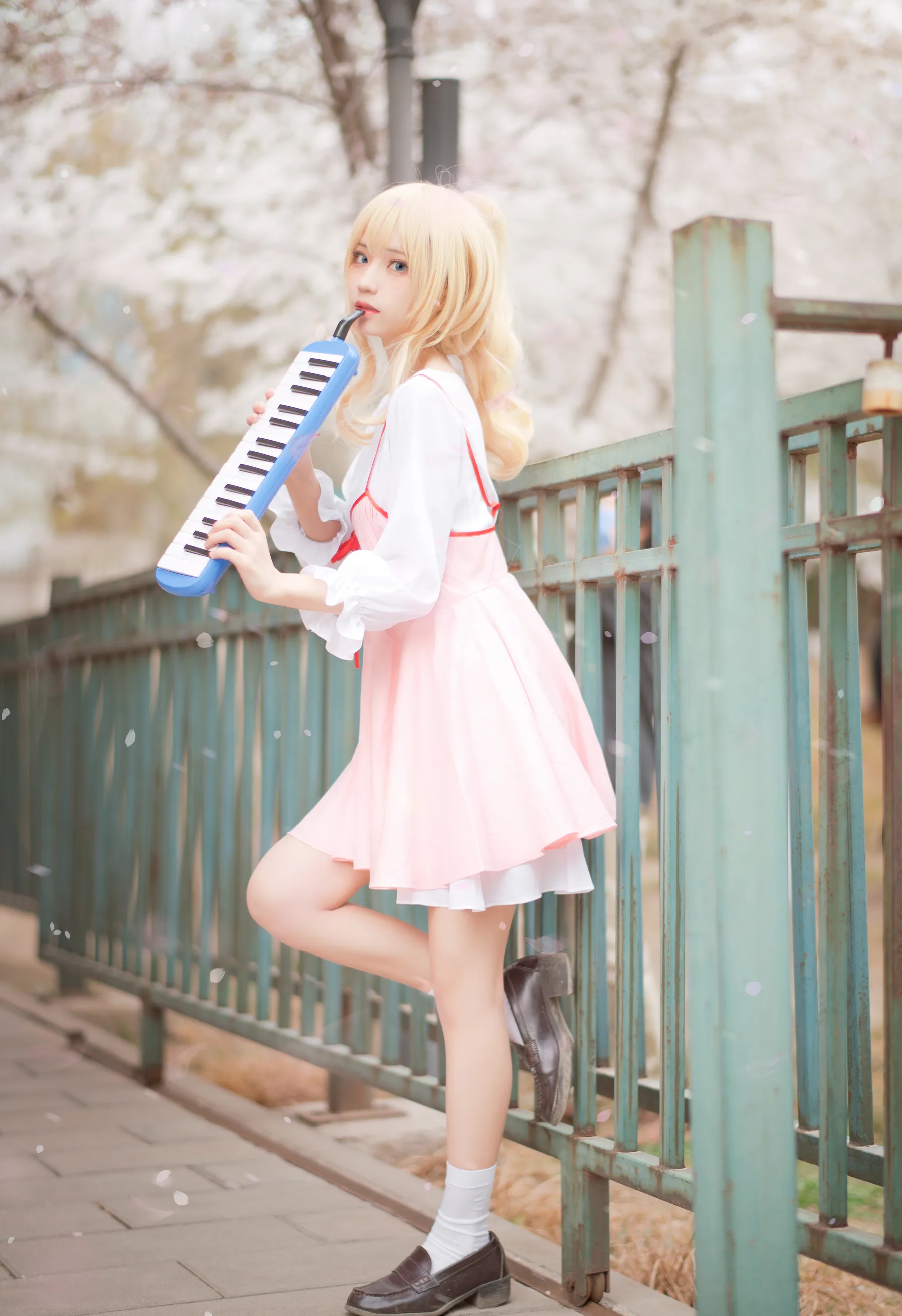动漫博主_花柒hana_No.020 &ndash; 宫园熏粉裙 主题写真 [9P]Xiuren秀人写真高清美女套图写真下载-看套图看套图