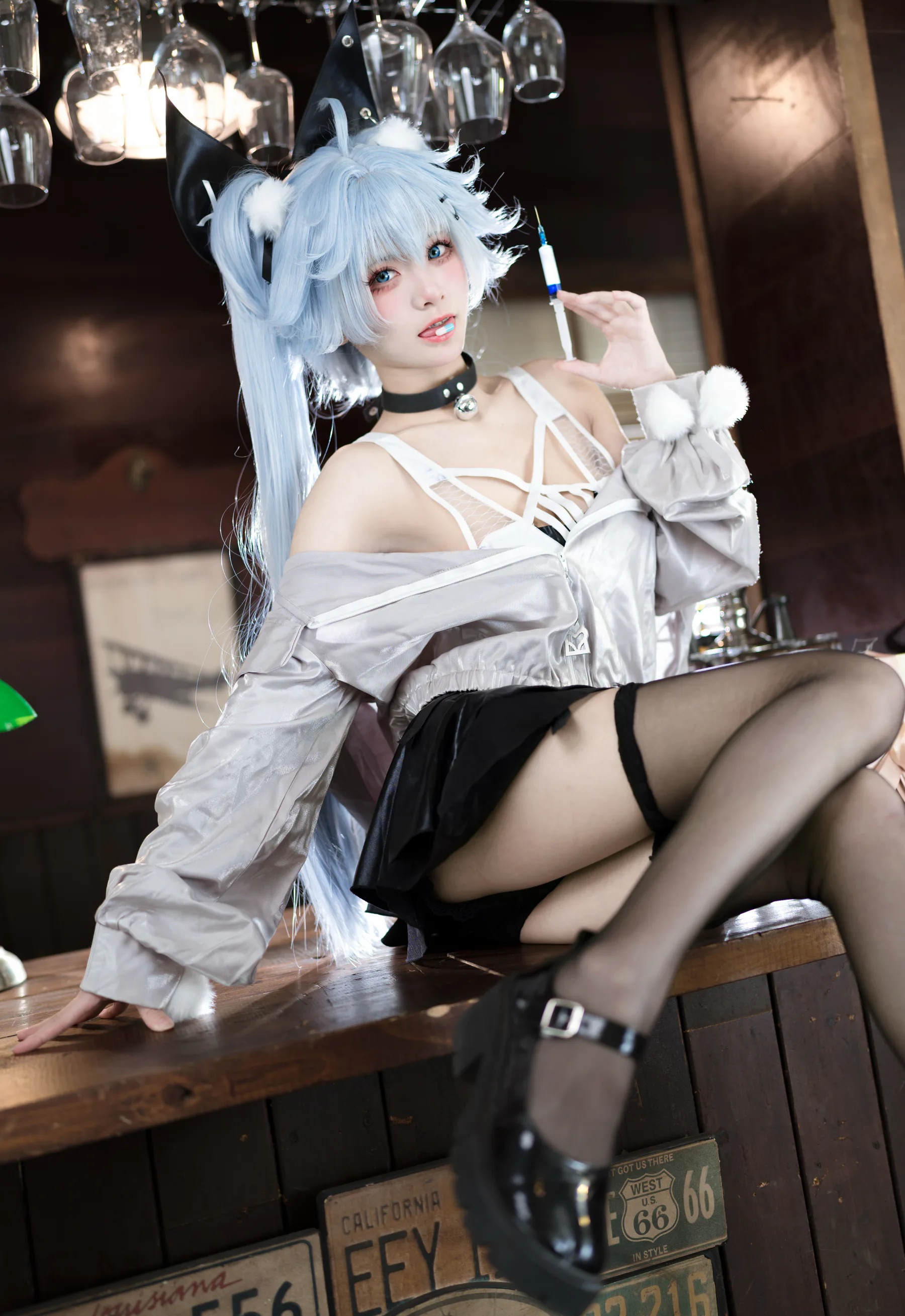 人气Coser美女_九柒喵_No.030 芙洛伦 药心 少女前线 [29P]-看套图